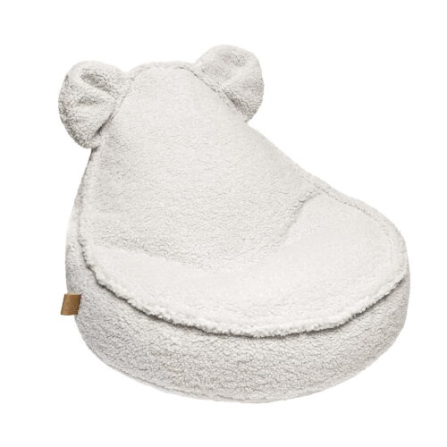 MeowBaby® Bearly Teddy Beanbag Chair, Cream