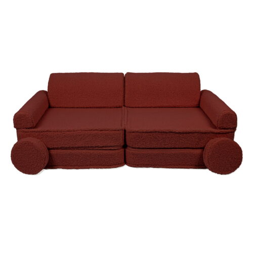 Large modular sofa bed - Bearly premium class, brown