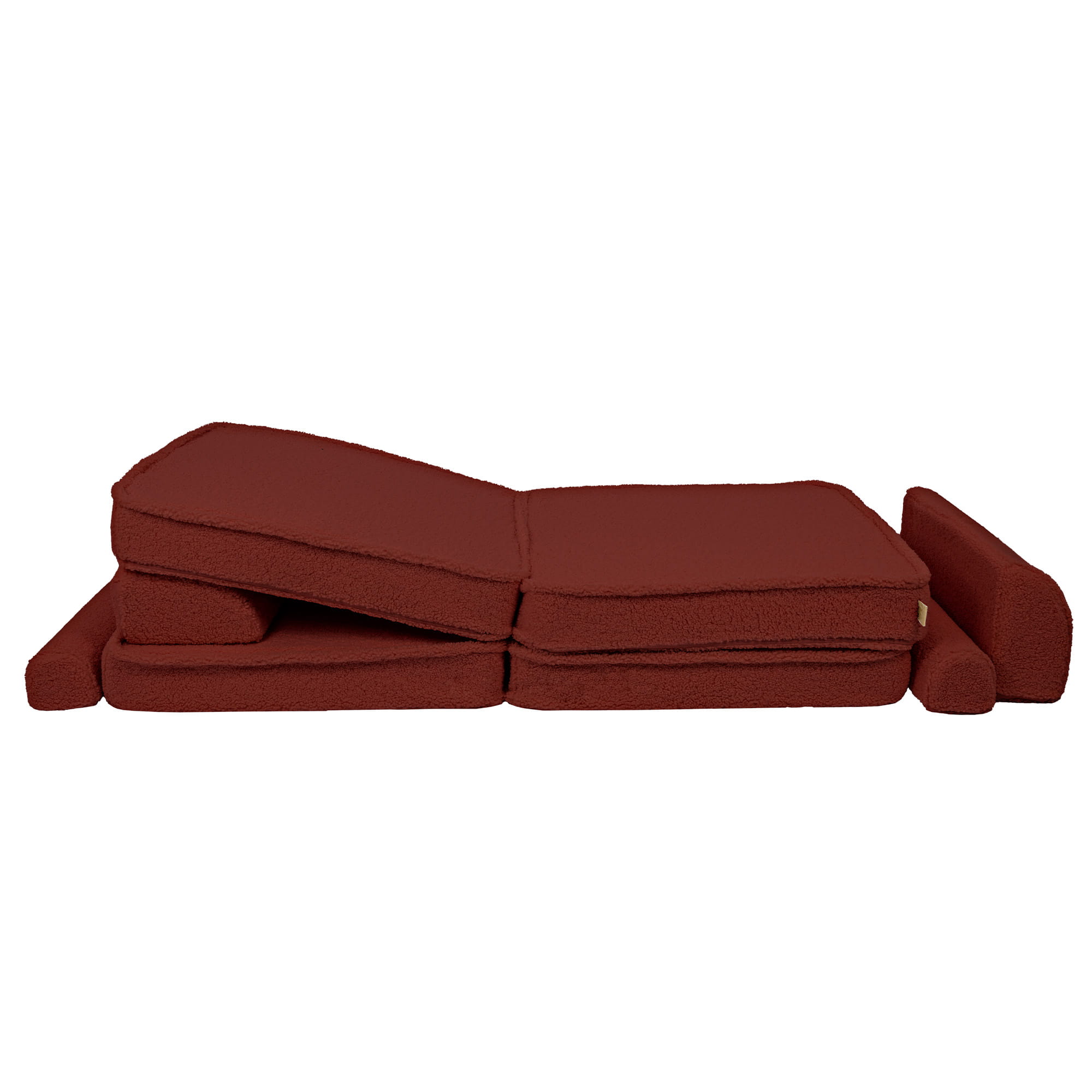 Large modular sofa bed - Bearly premium class, brown - Image 3
