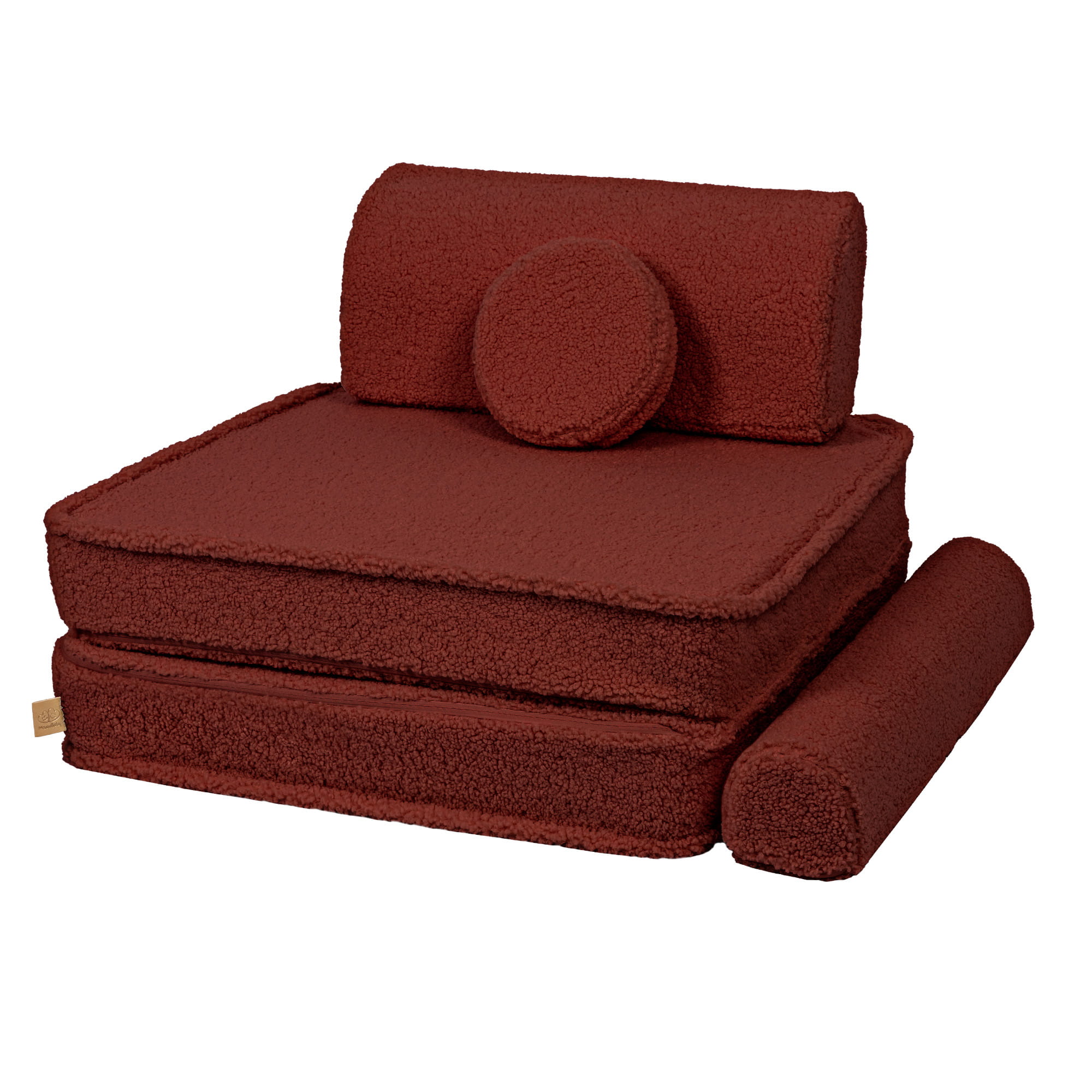 Large modular sofa bed - Bearly premium class, brown - Image 4