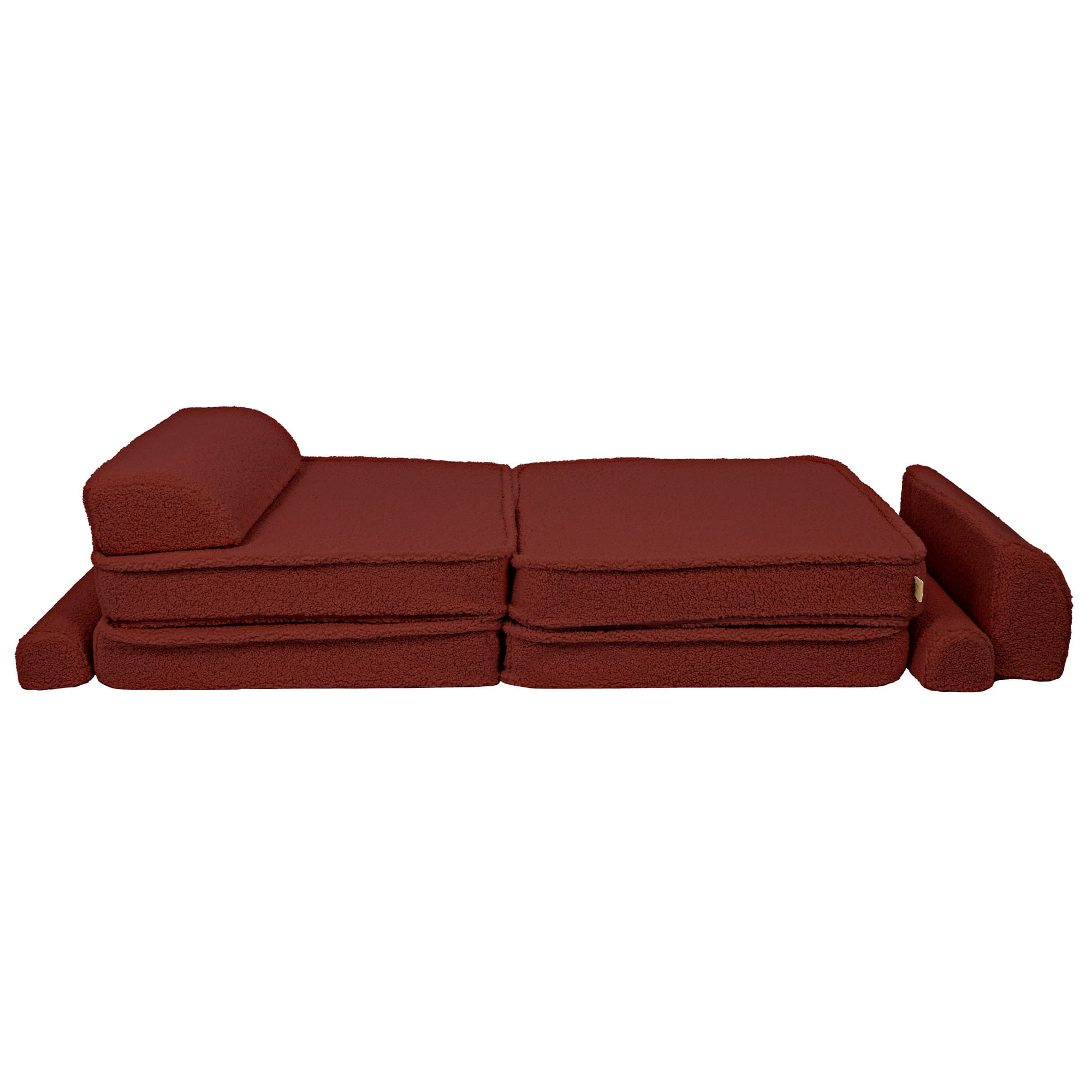 Large modular sofa bed - Bearly premium class, brown - Image 6