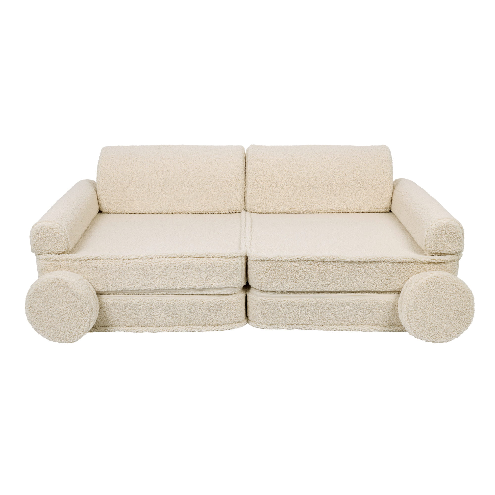 Large modular sofa bed - Bearly Premium, cream