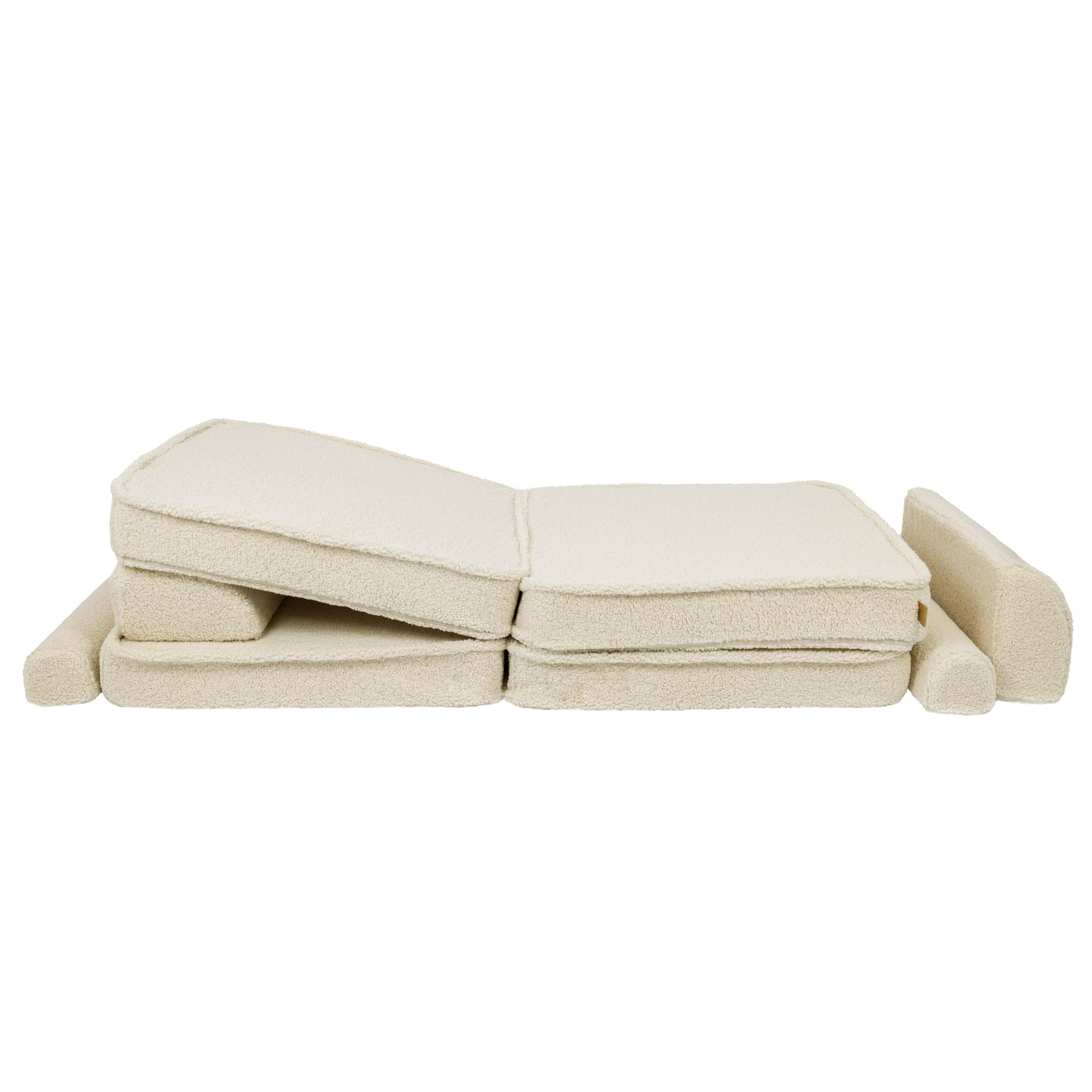 Large modular sofa bed - Bearly Premium, cream - Image 3