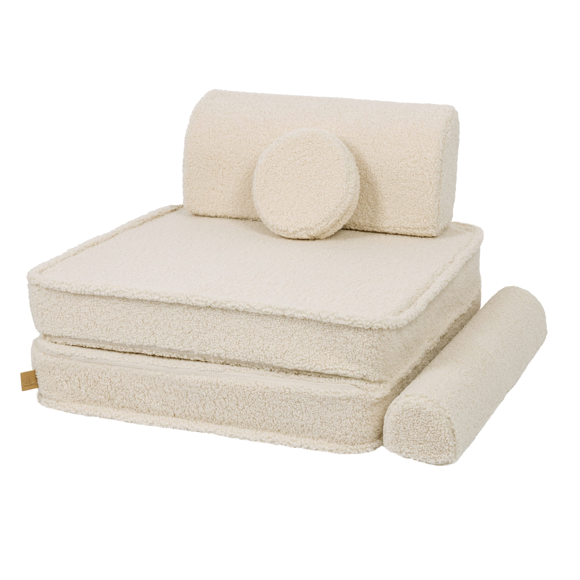 Large modular sofa bed - Bearly Premium, cream - Image 4