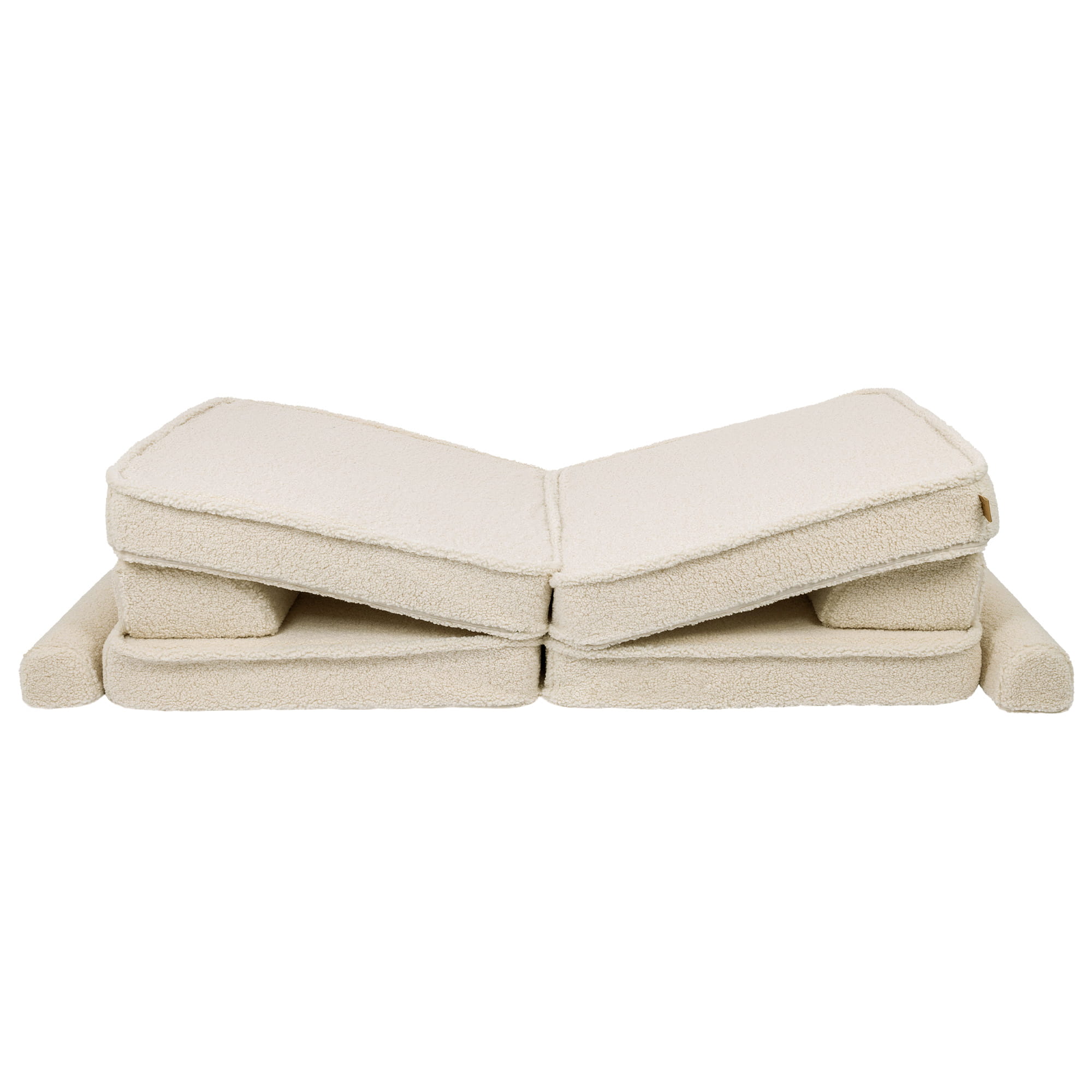 Large modular sofa bed - Bearly Premium, cream - Image 5