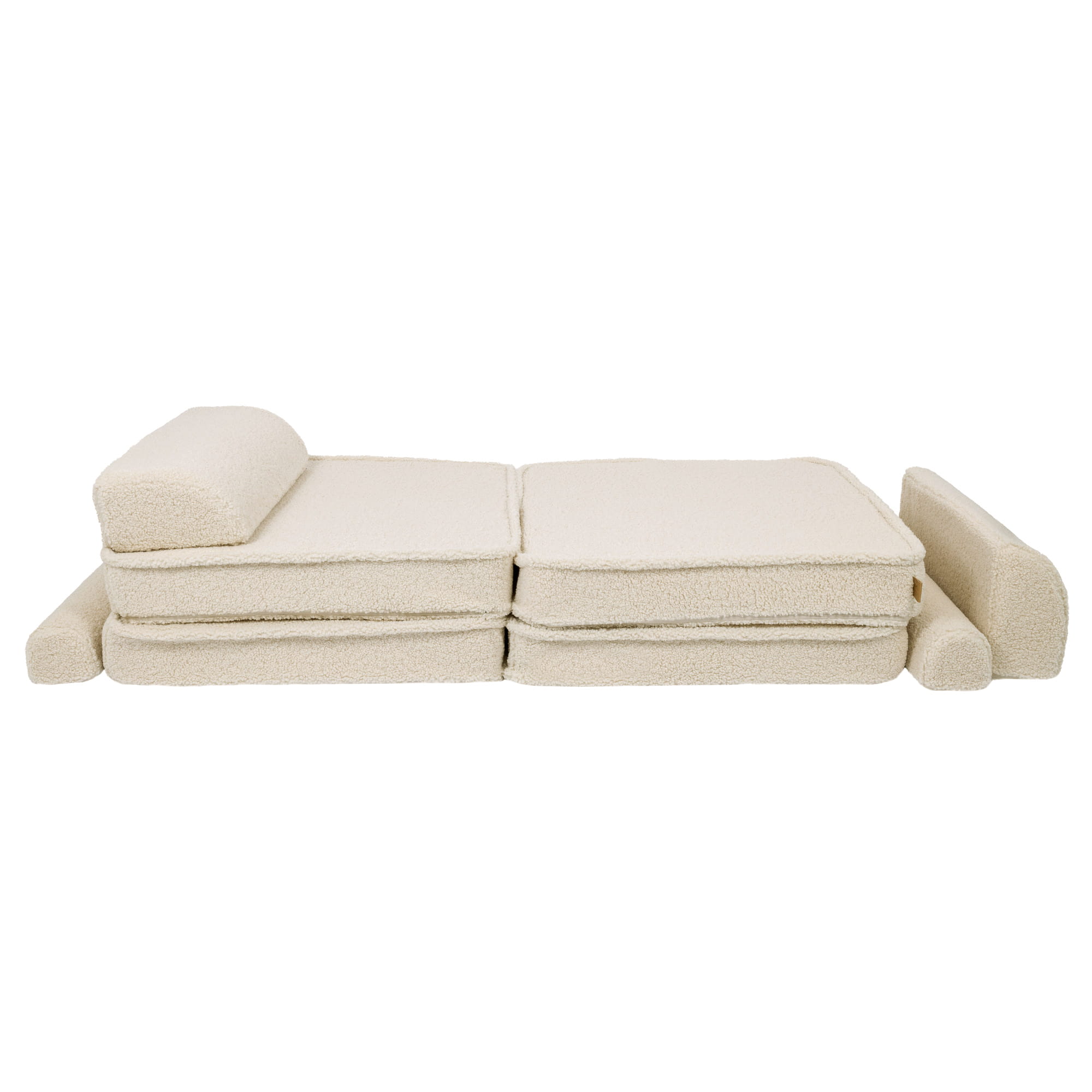 Large modular sofa bed - Bearly Premium, cream - Image 6