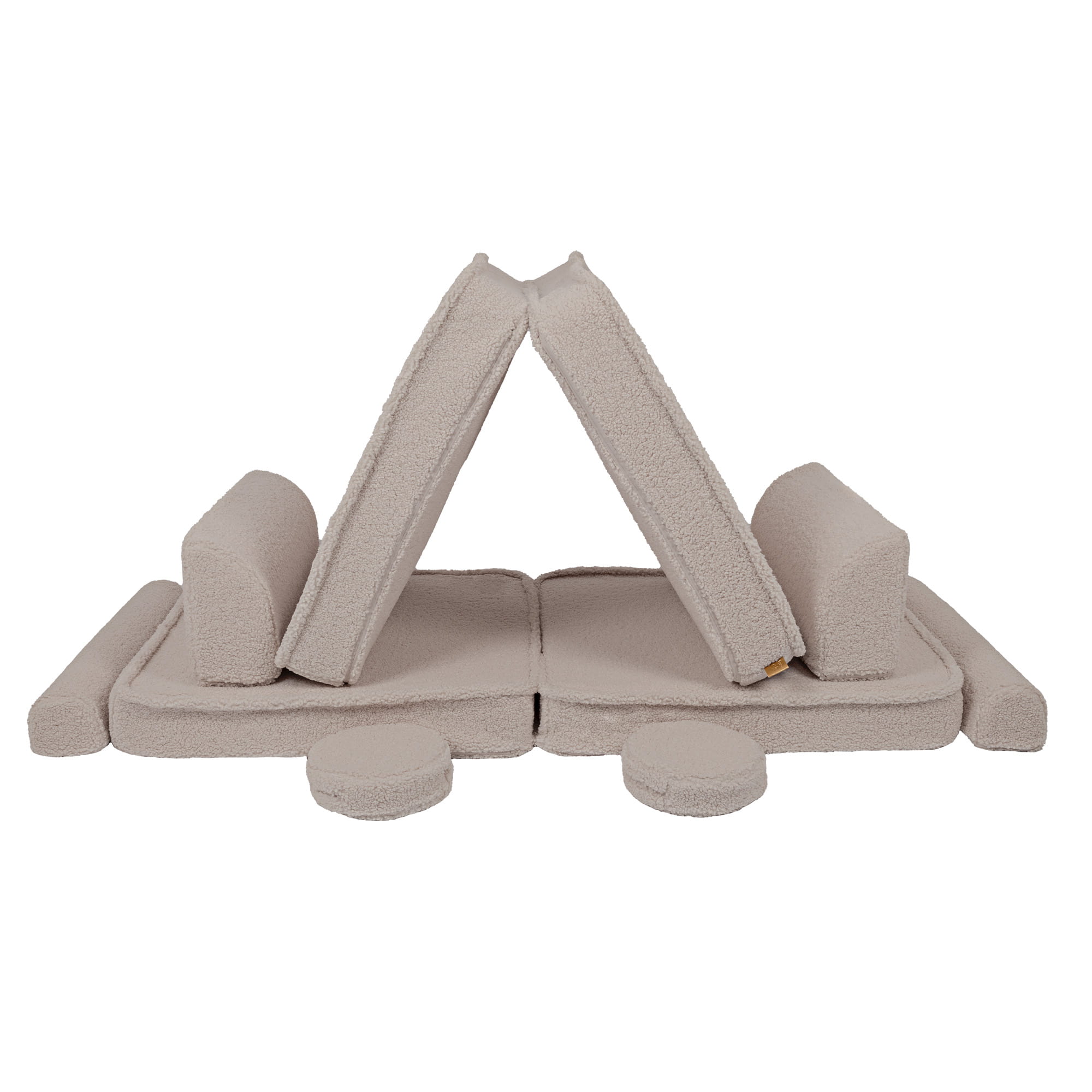 Large modular sofa bed - Bearly premium class, light gray - Image 9