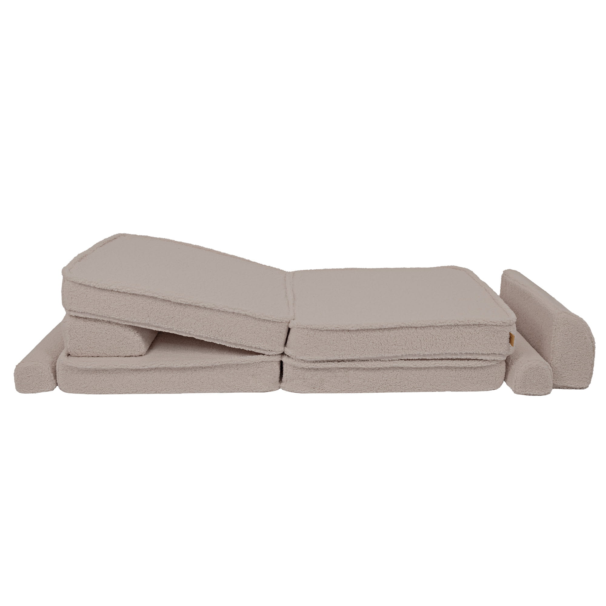 Large modular sofa bed - Bearly premium class, light gray - Image 8