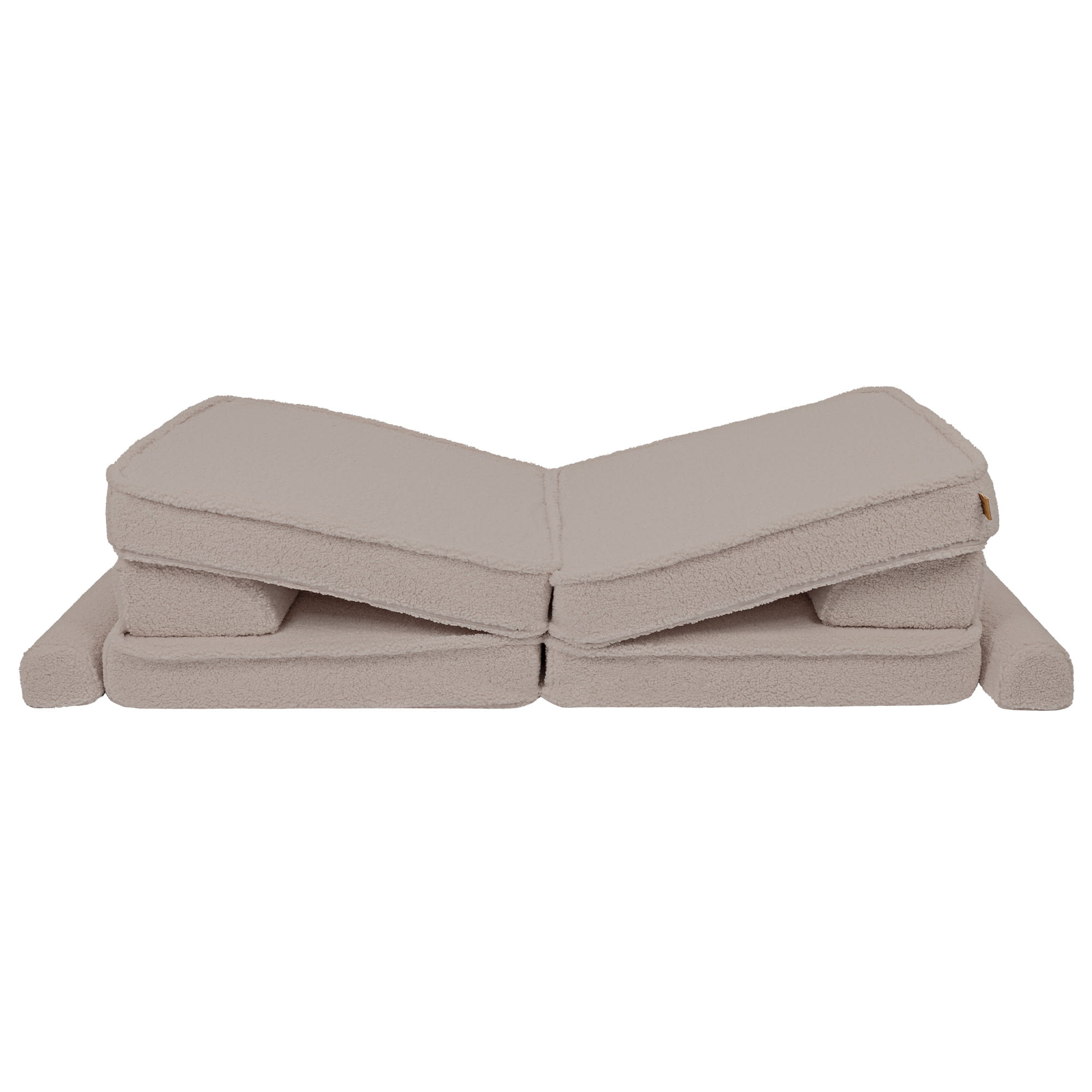 Large modular sofa bed - Bearly premium class, light gray - Image 7
