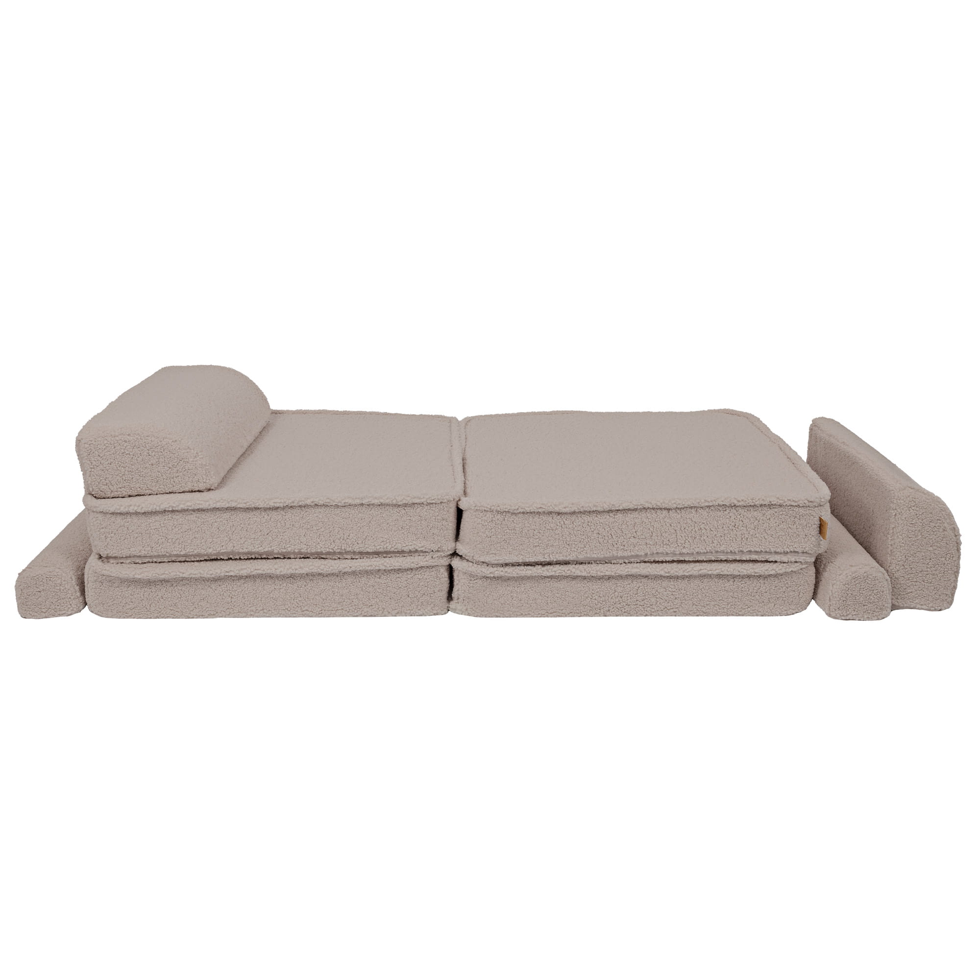 Large modular sofa bed - Bearly premium class, light gray - Image 6