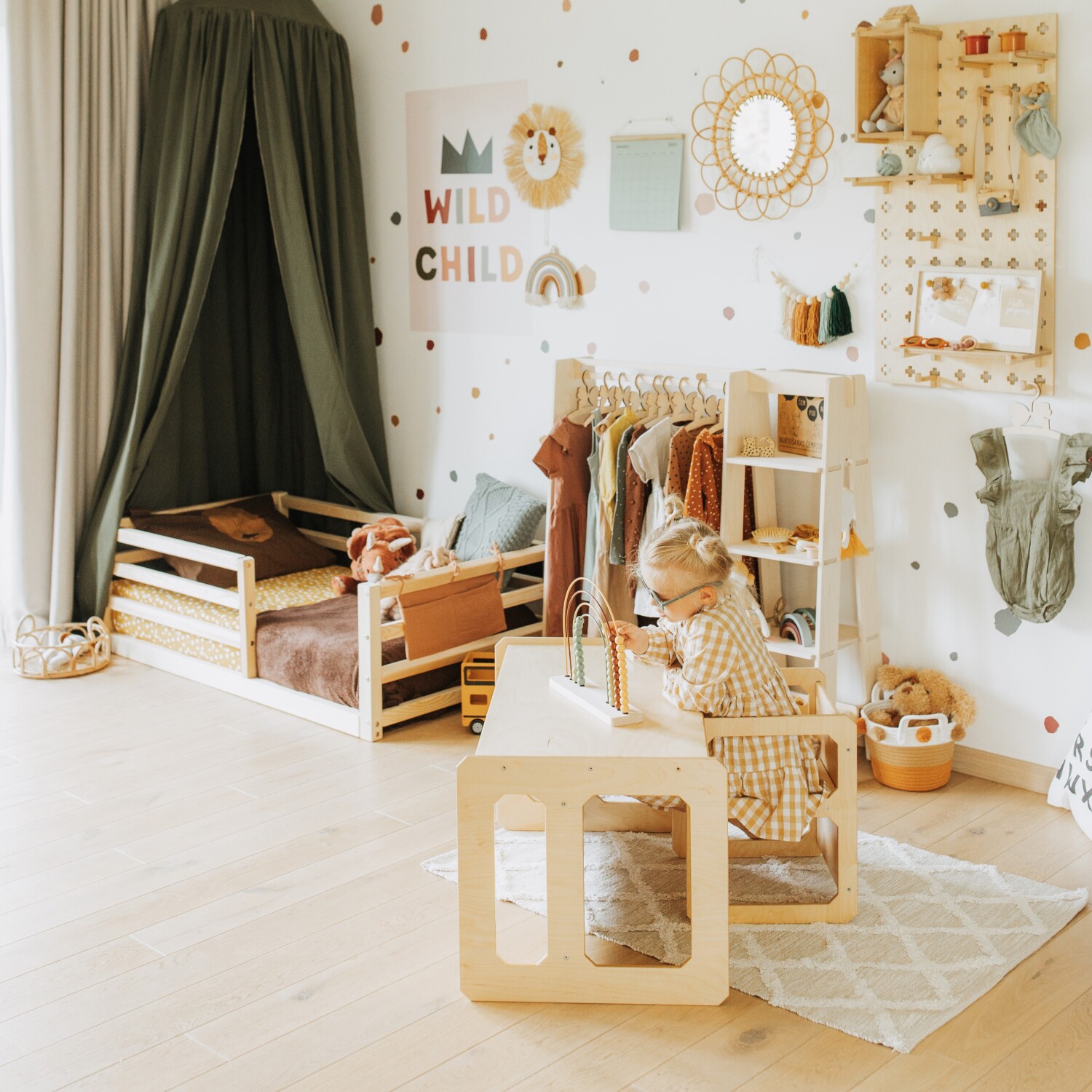 Montessori Weaning laud ja tool komplekt - 1 tooliga - Pilt 11