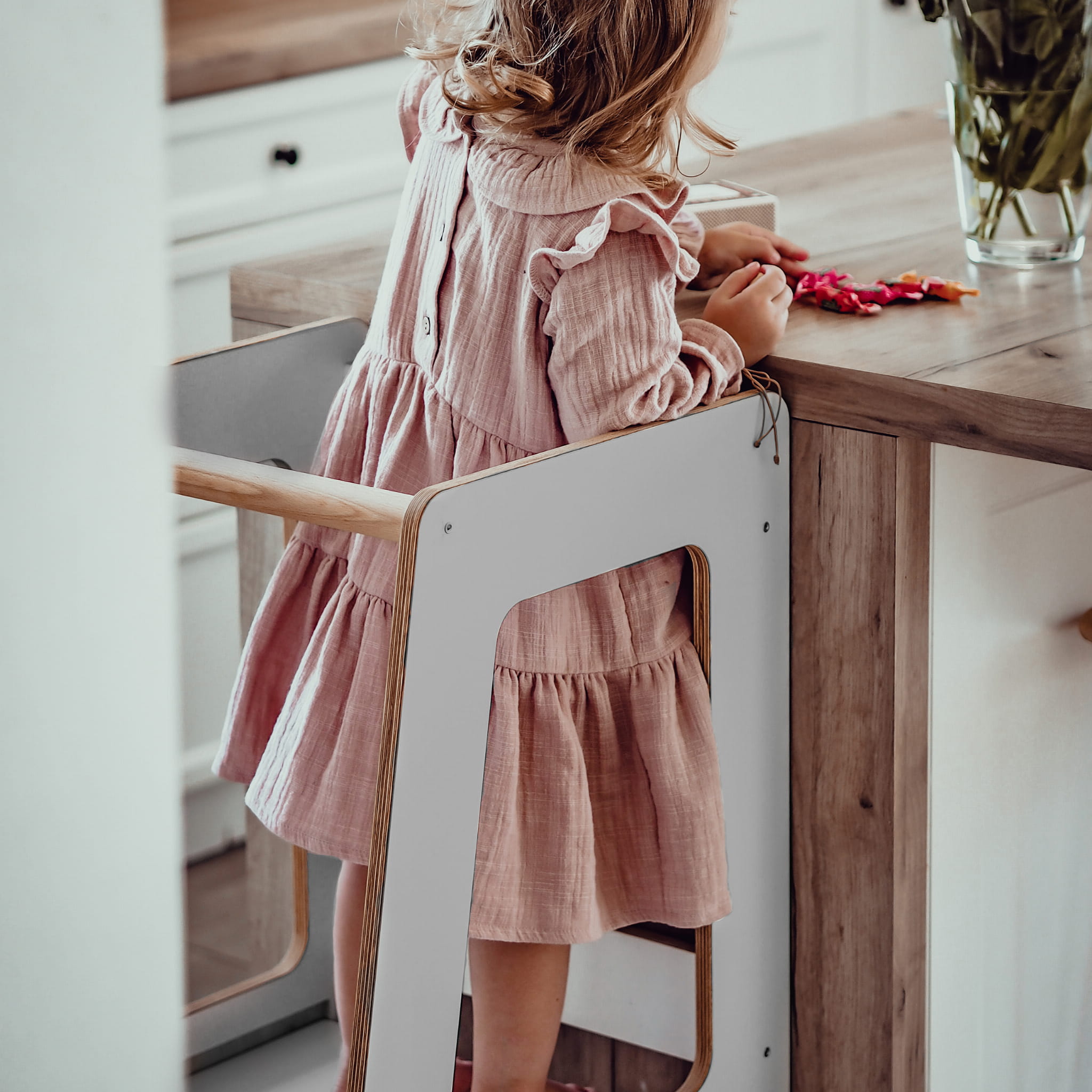 MeowBaby® Plywood õppetorn Scandi - hall - Pilt 2