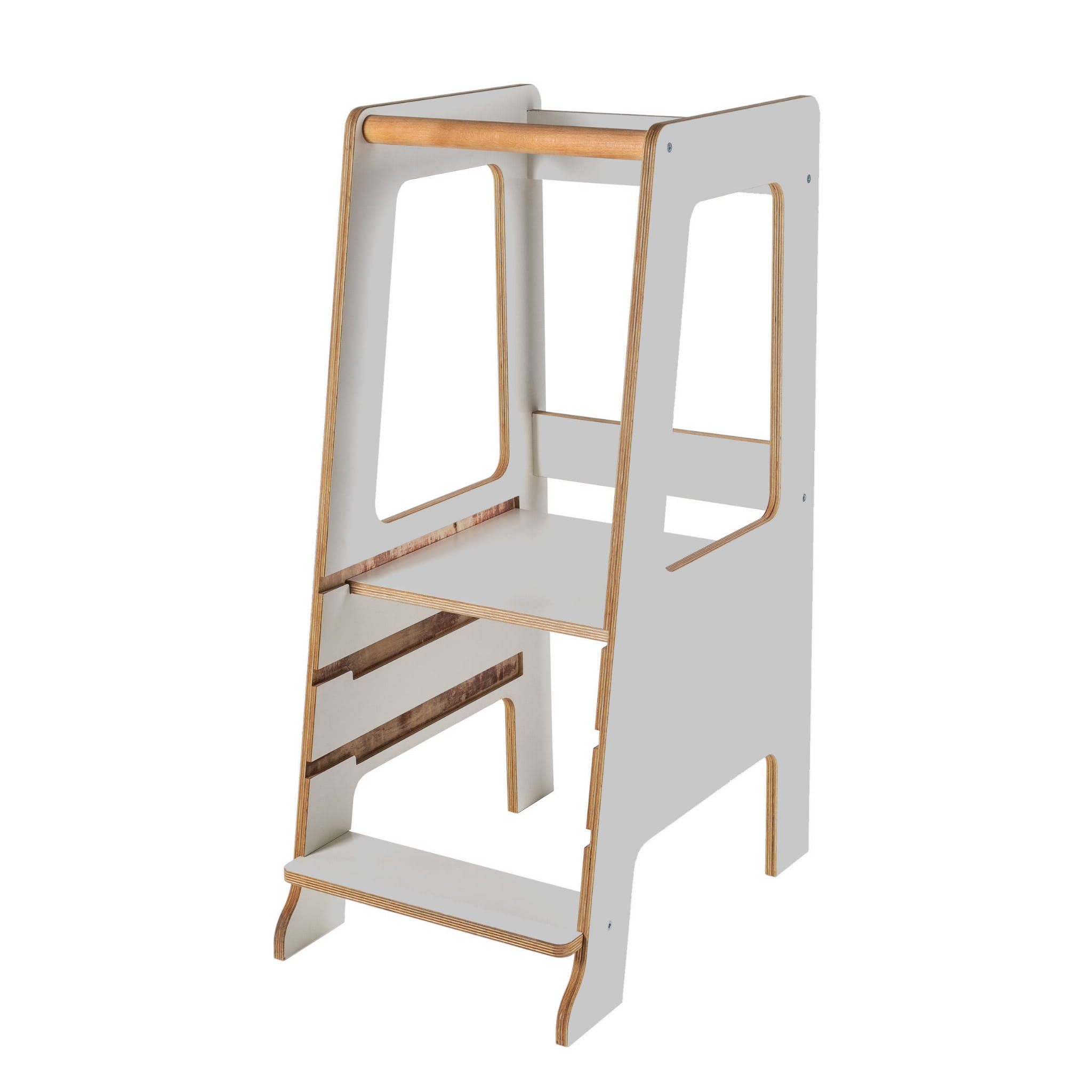 MeowBaby® Plywood õppetorn Scandi - hall - Pilt 4