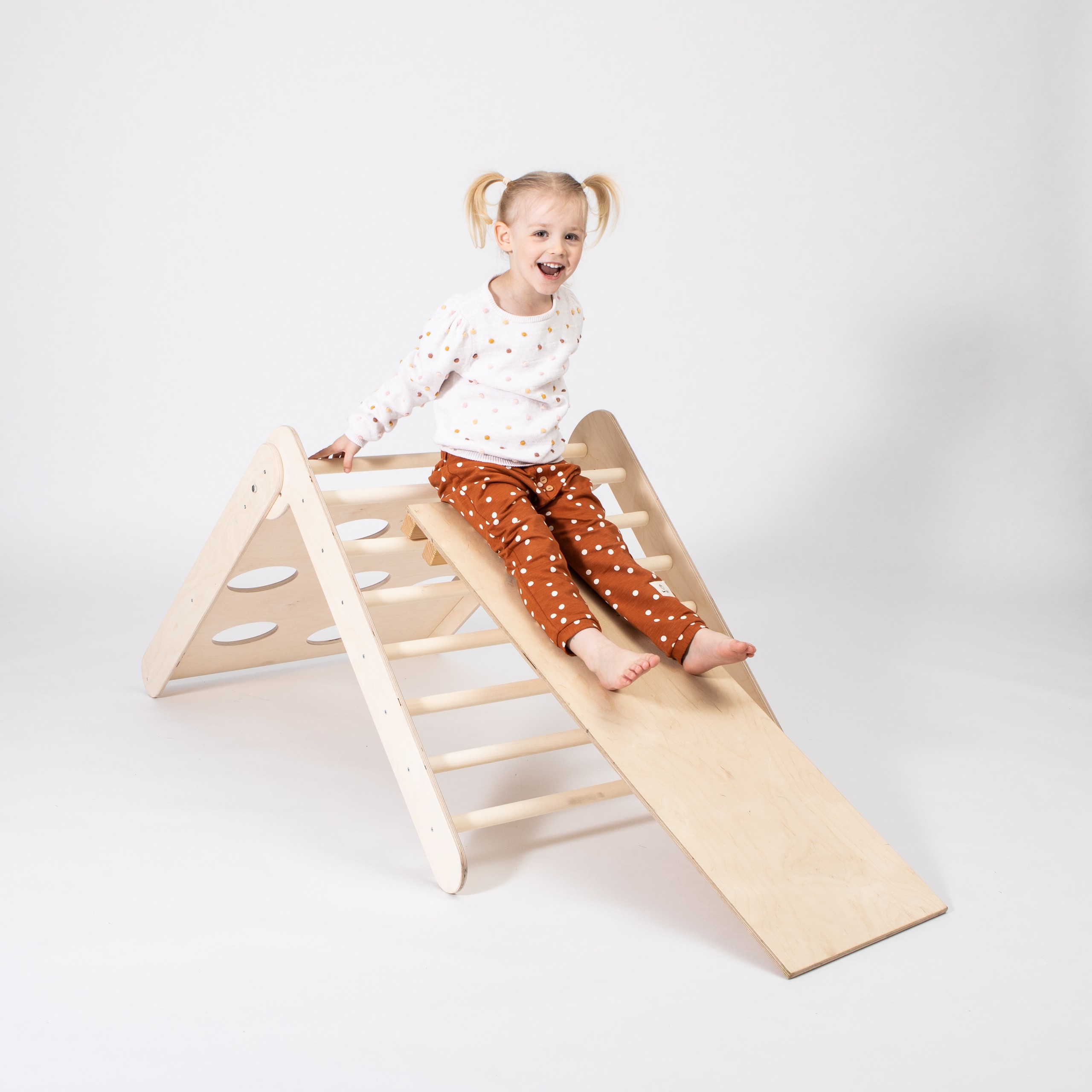 2-ühes Montessori ronimiskolmnurk kaldteega - Pilt 2
