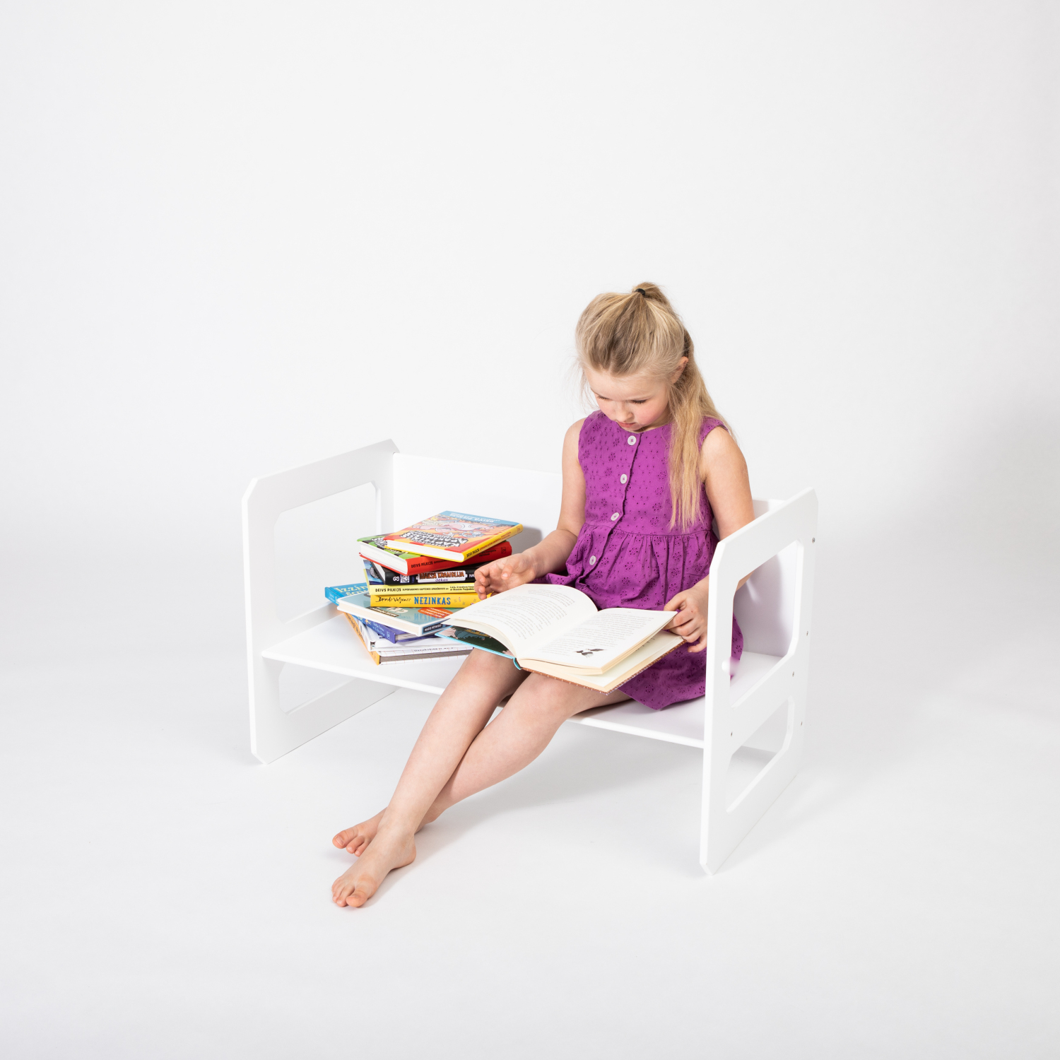 Montessori Weaning laud ja tool komplekt - 1 tooliga - Pilt 16