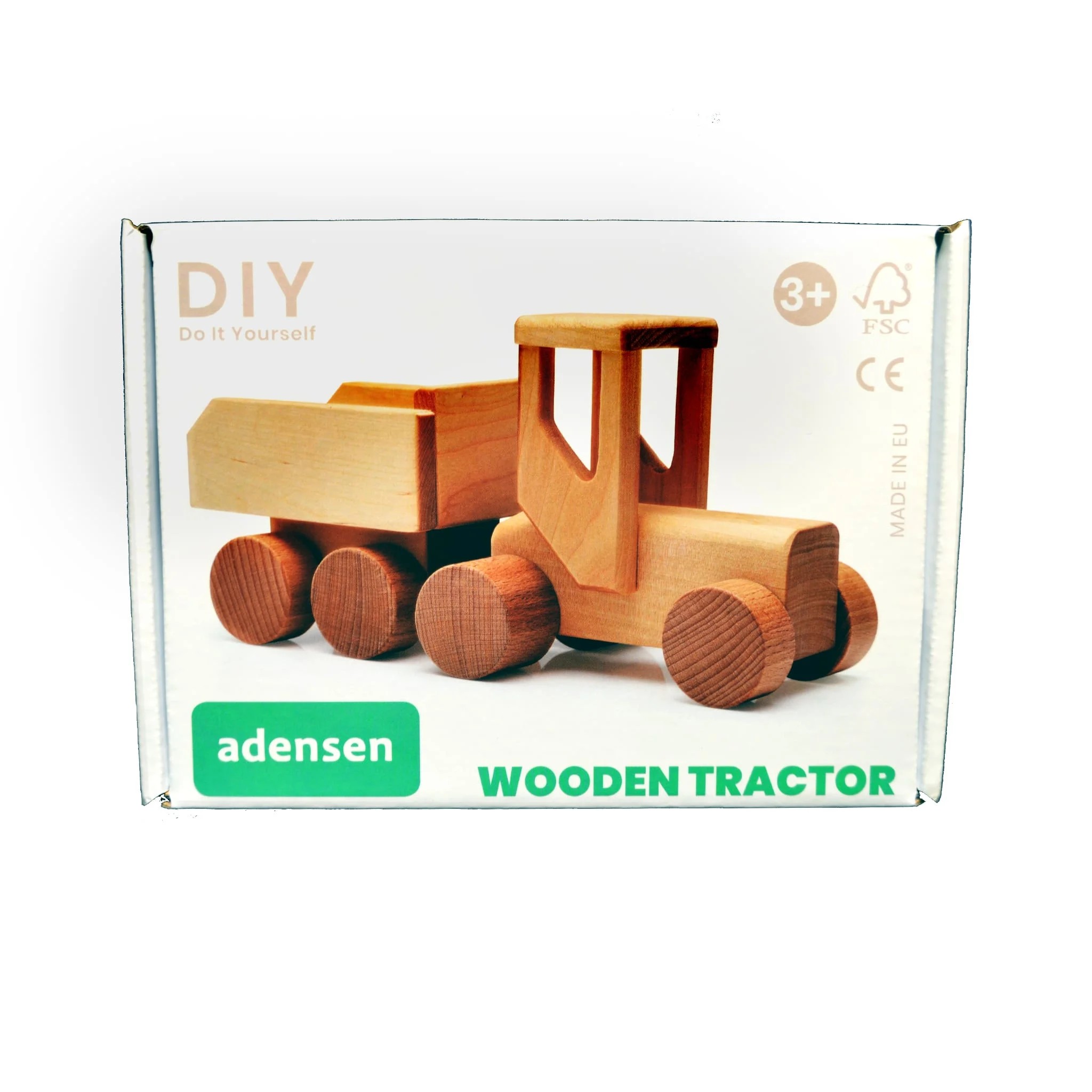 Tõnu - a wooden tractor you can assemble yourself - Image 2