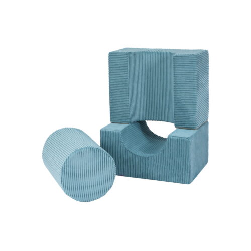 Aesthetic kujundite komplekt 3 osaga - türkiis