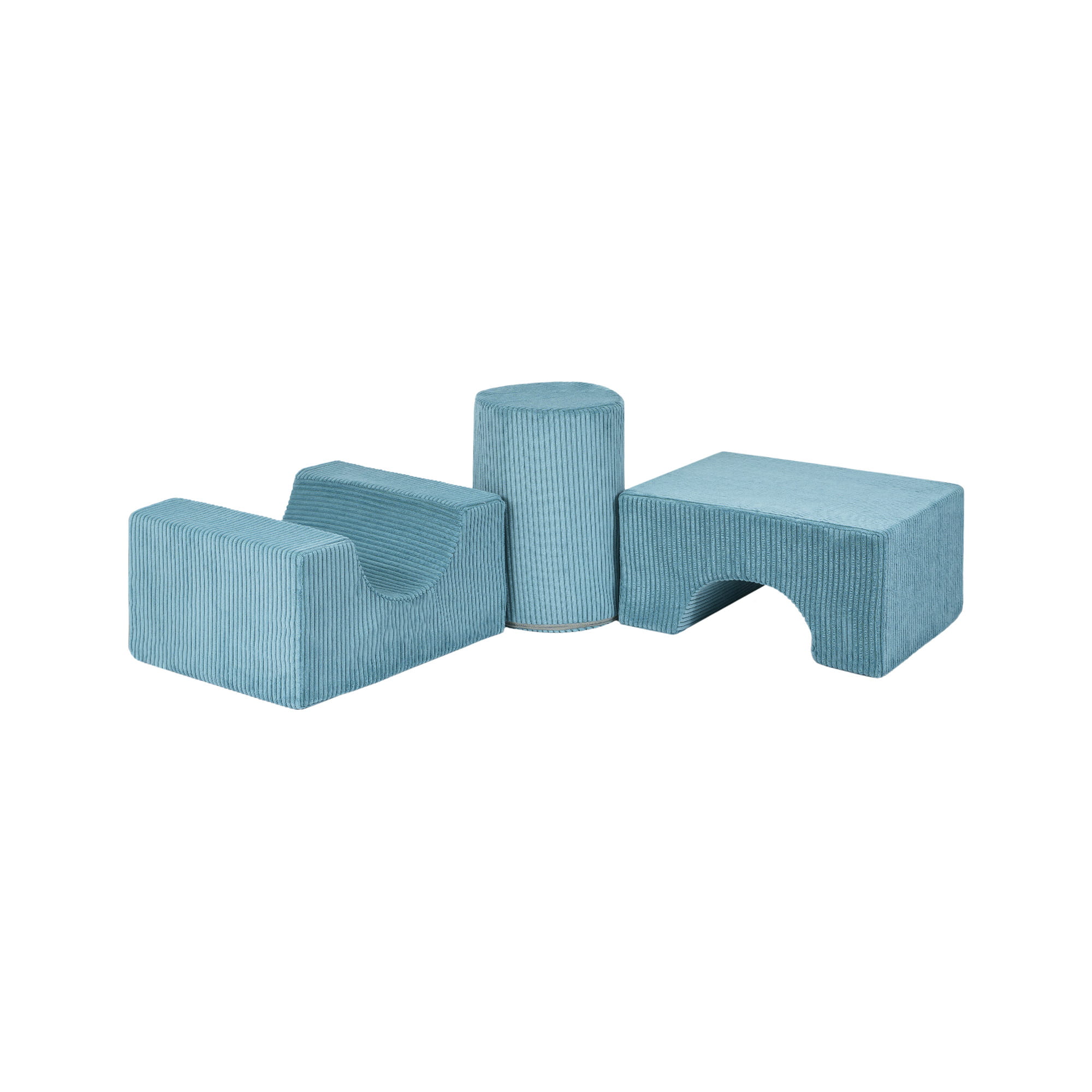 Aesthetic kujundite komplekt 3 osaga - türkiis - Pilt 2