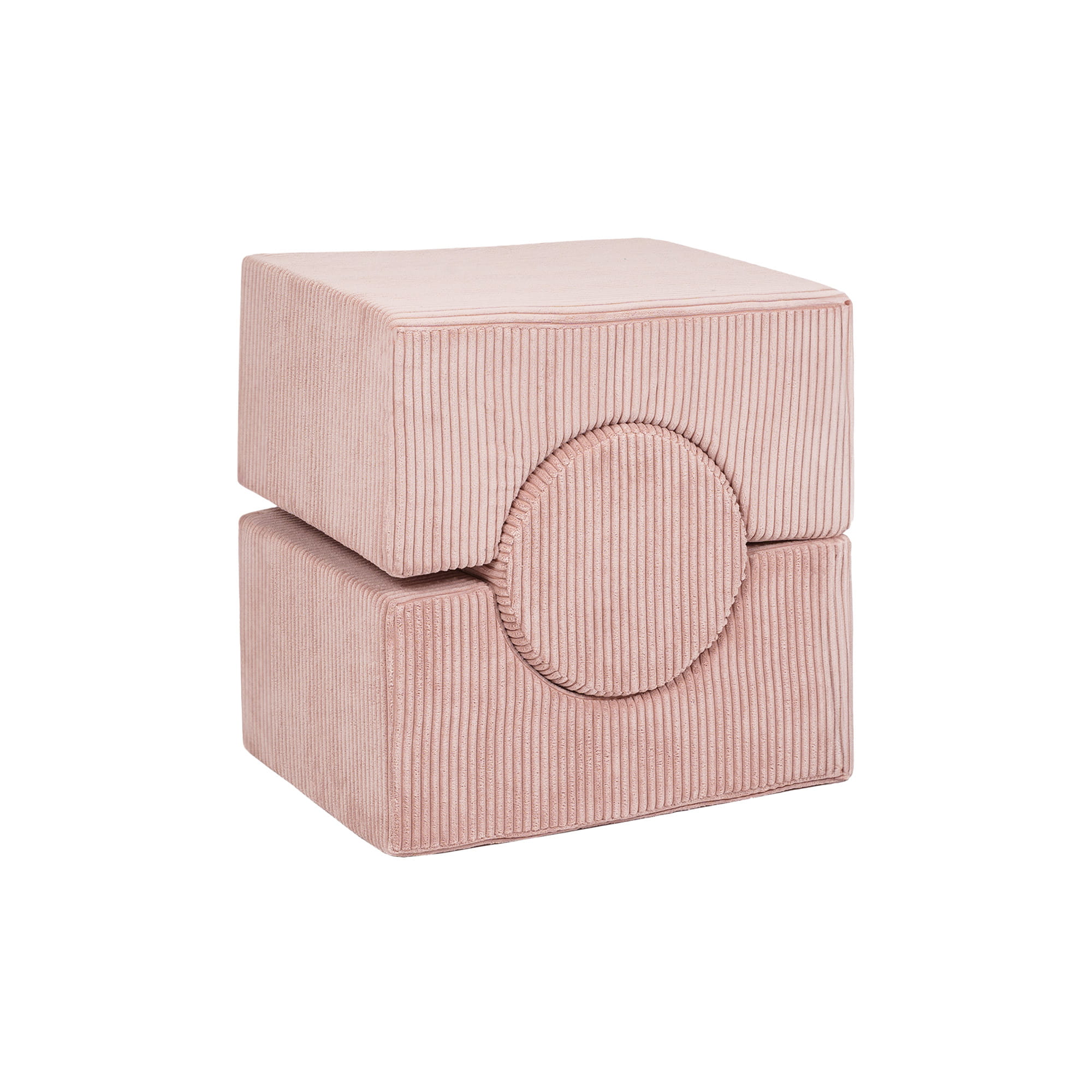 Aesthetic kujundite komplekt 3 osaga - puudriroosa - Pilt 4