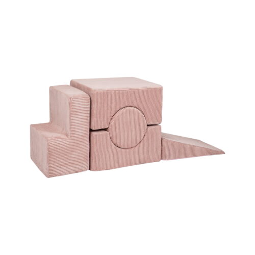 Aesthetic kujundite komplekt 5 osaga - puudriroosa