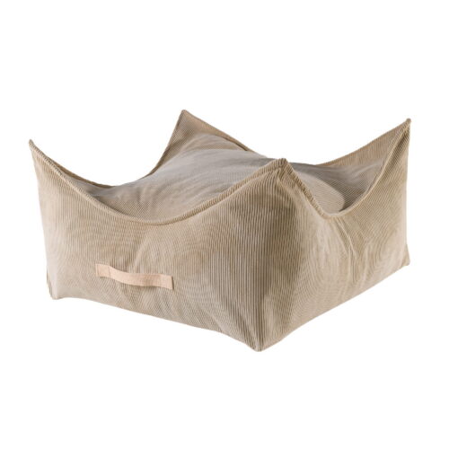 MeowBaby® ruudukujuline velvetist lastetumba - liiv