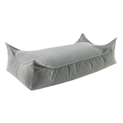 MeowBaby® ristkülikukujuline velvetist lastetumba - hall