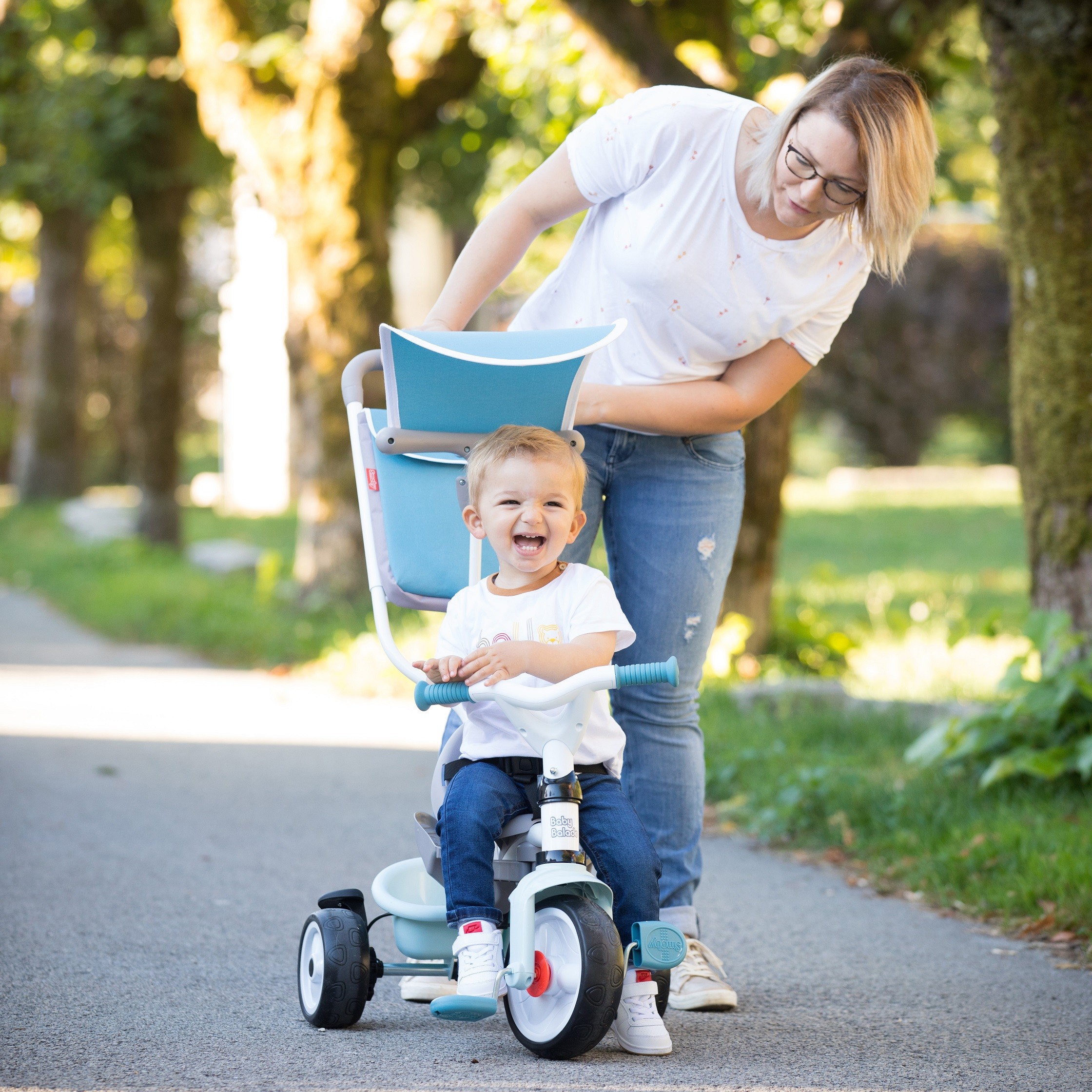 Baby Balade Plus kolmerattaline ratas - sinine - Pilt 5