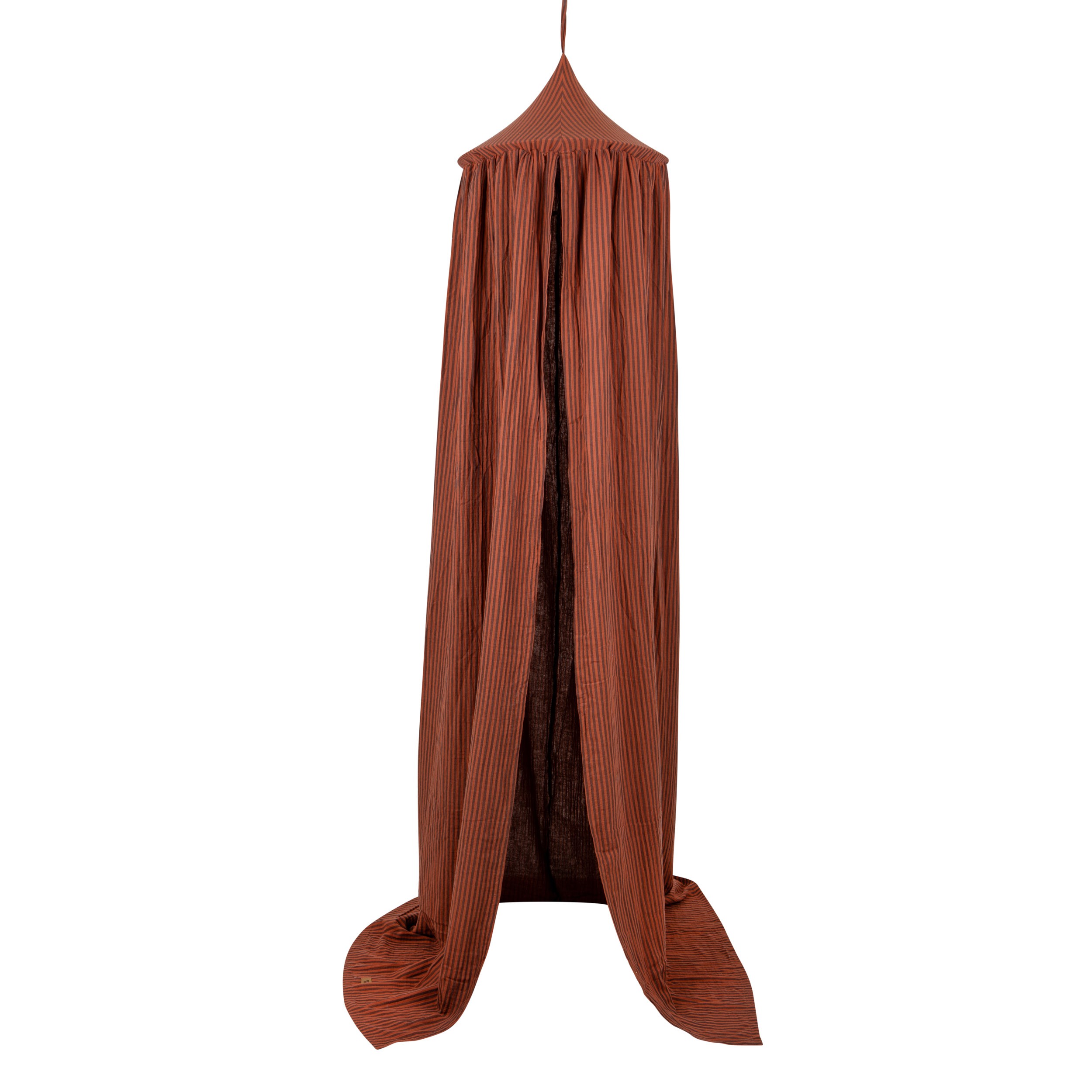 Cotton canopy - brown stripes - Image 2