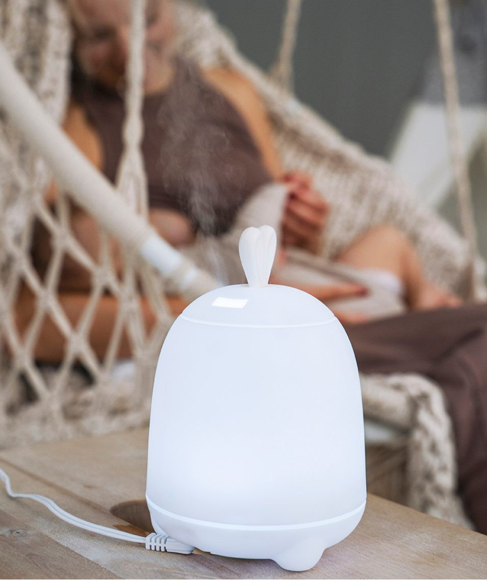 Jänesekujuline difuuserlamp - valge - Pilt 3
