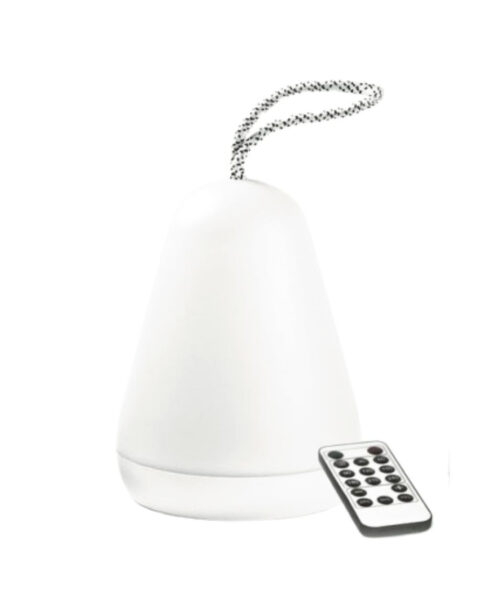 Latern-lamp puldiga - valge