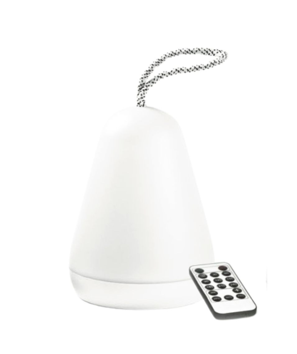 Latern-lamp puldiga - valge