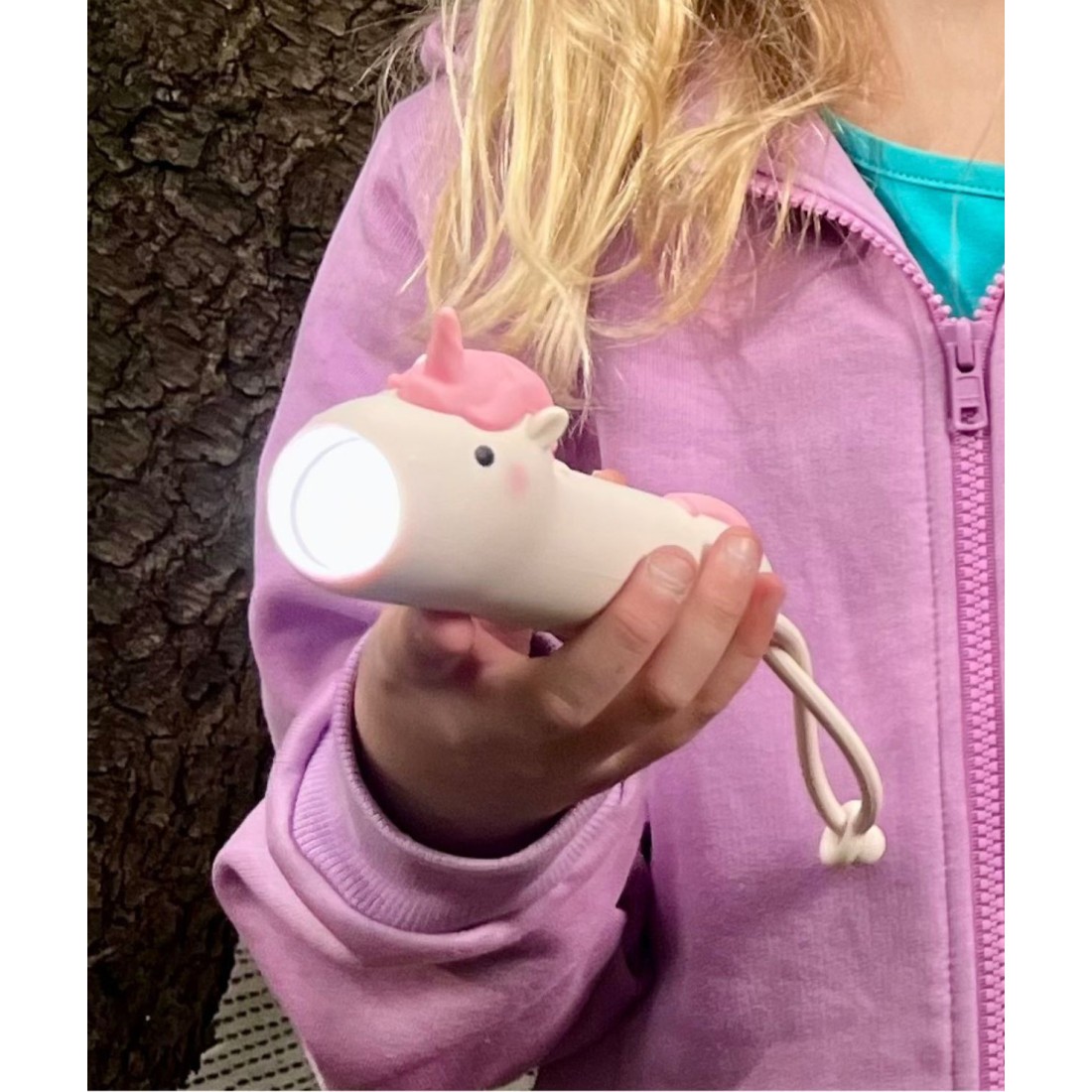Taskulamp lastele - ükssarvik PINKY - Pilt 5
