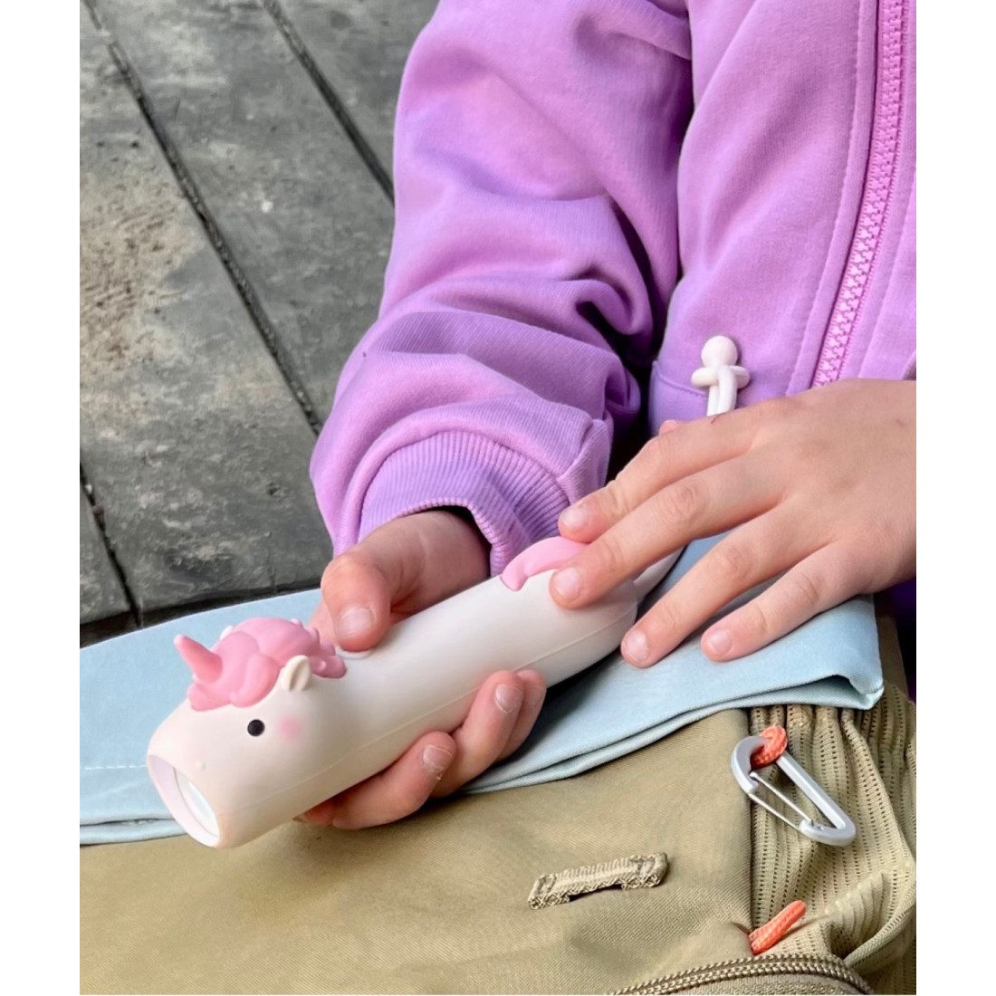 Taskulamp lastele - ükssarvik PINKY - Pilt 6