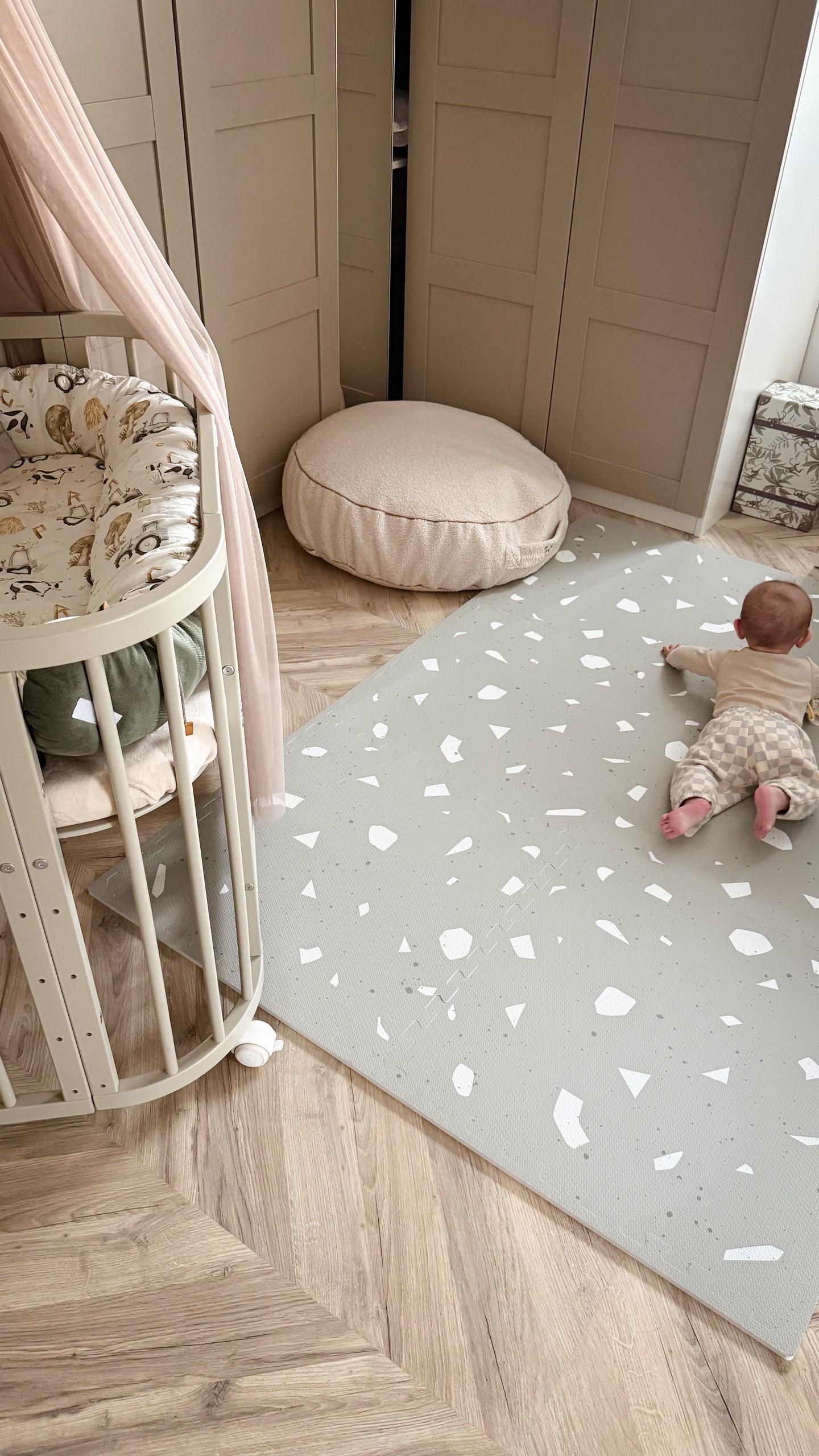 Poroloonist puslemängumatt - salveikarva terrazzo - Pilt 7