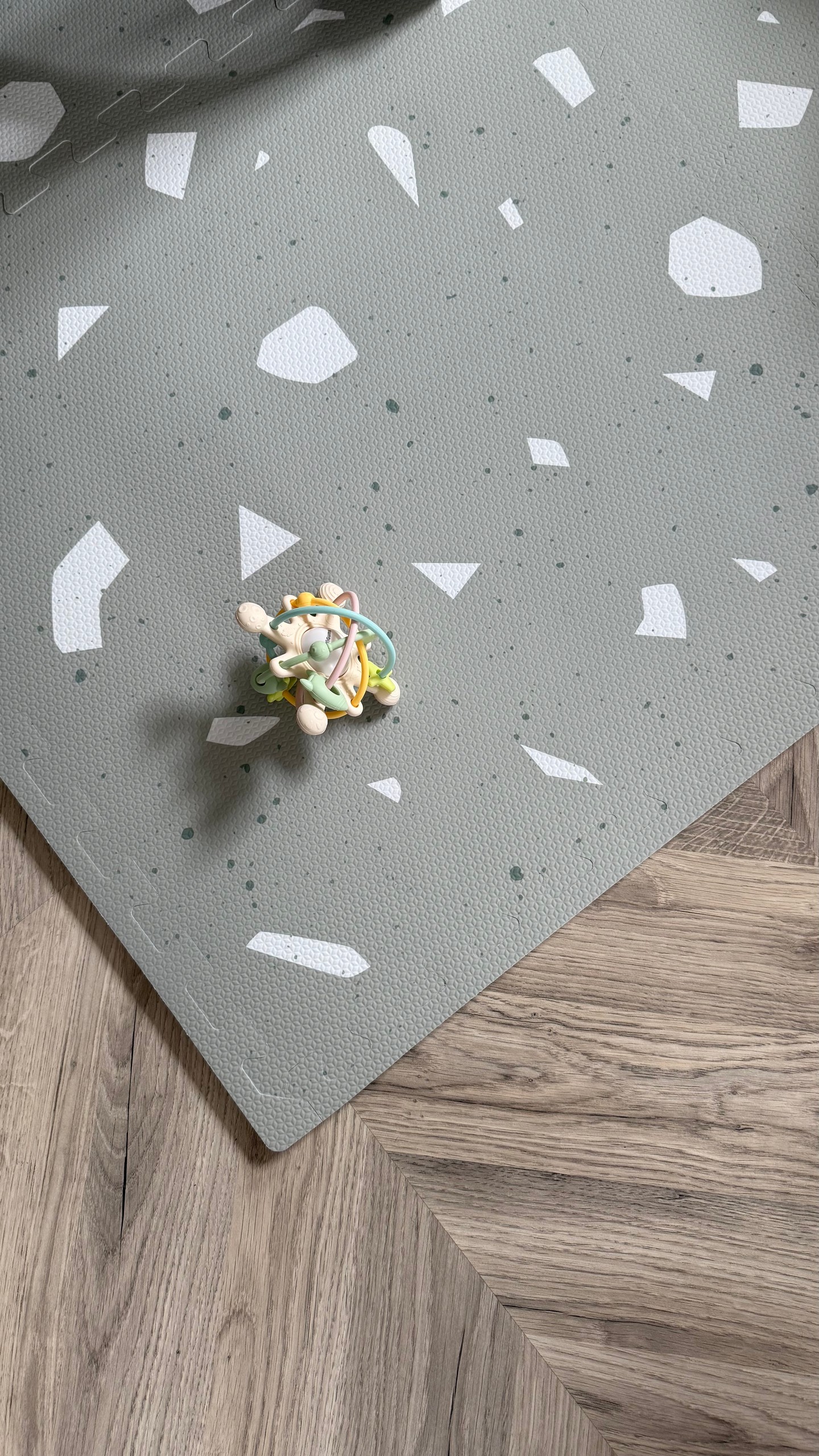 Poroloonist puslemängumatt - salveikarva terrazzo - Pilt 3
