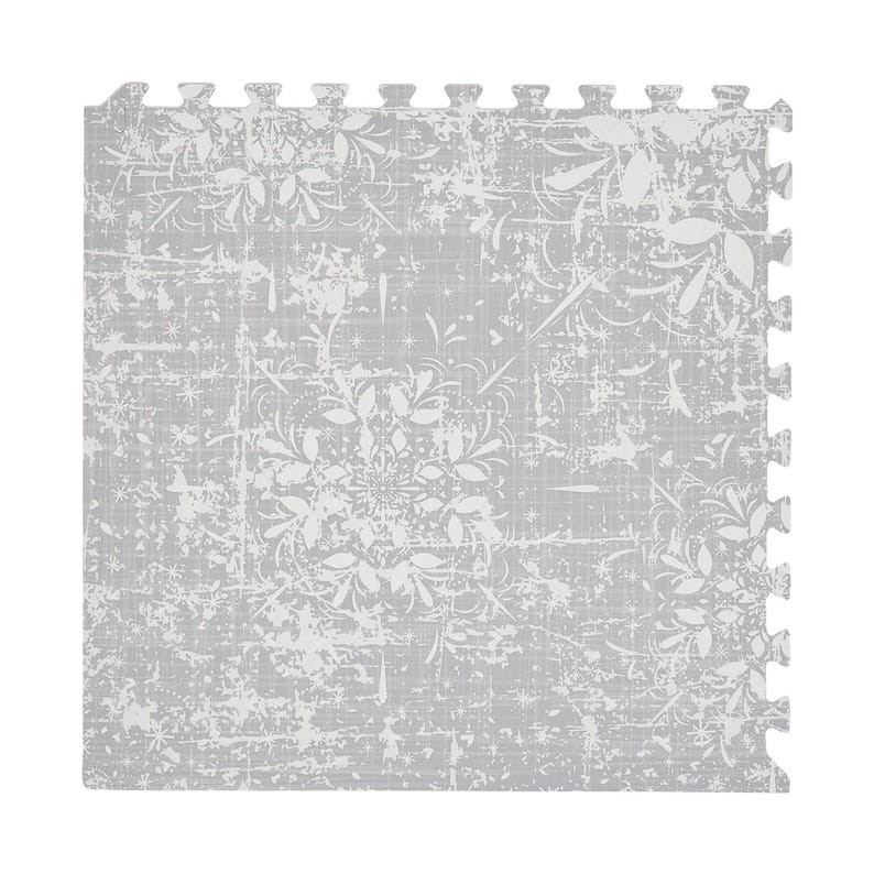 Foam Puzzle Mat - Vintage Gray - Image 4