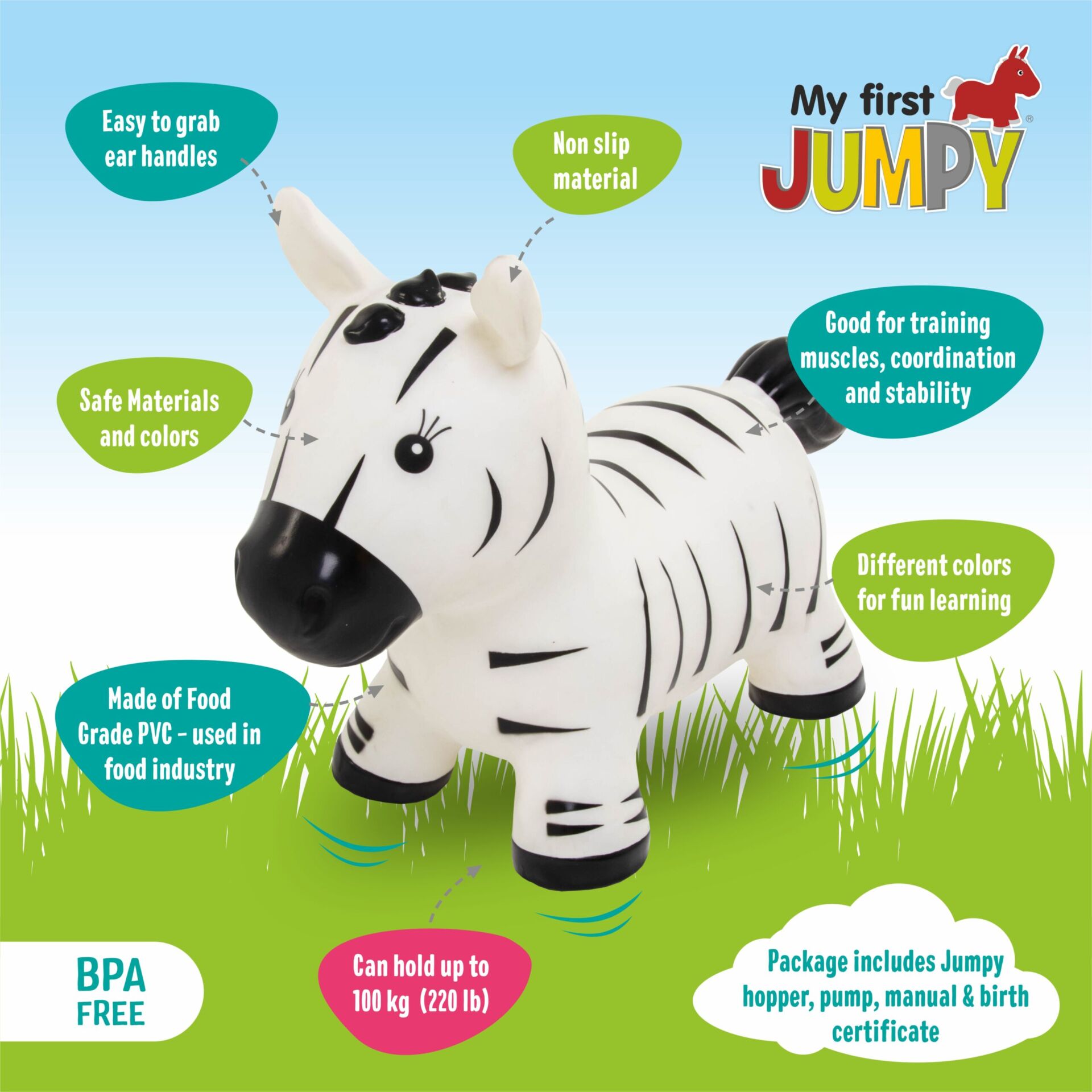 My First JUMPY - Zebra - Image 5