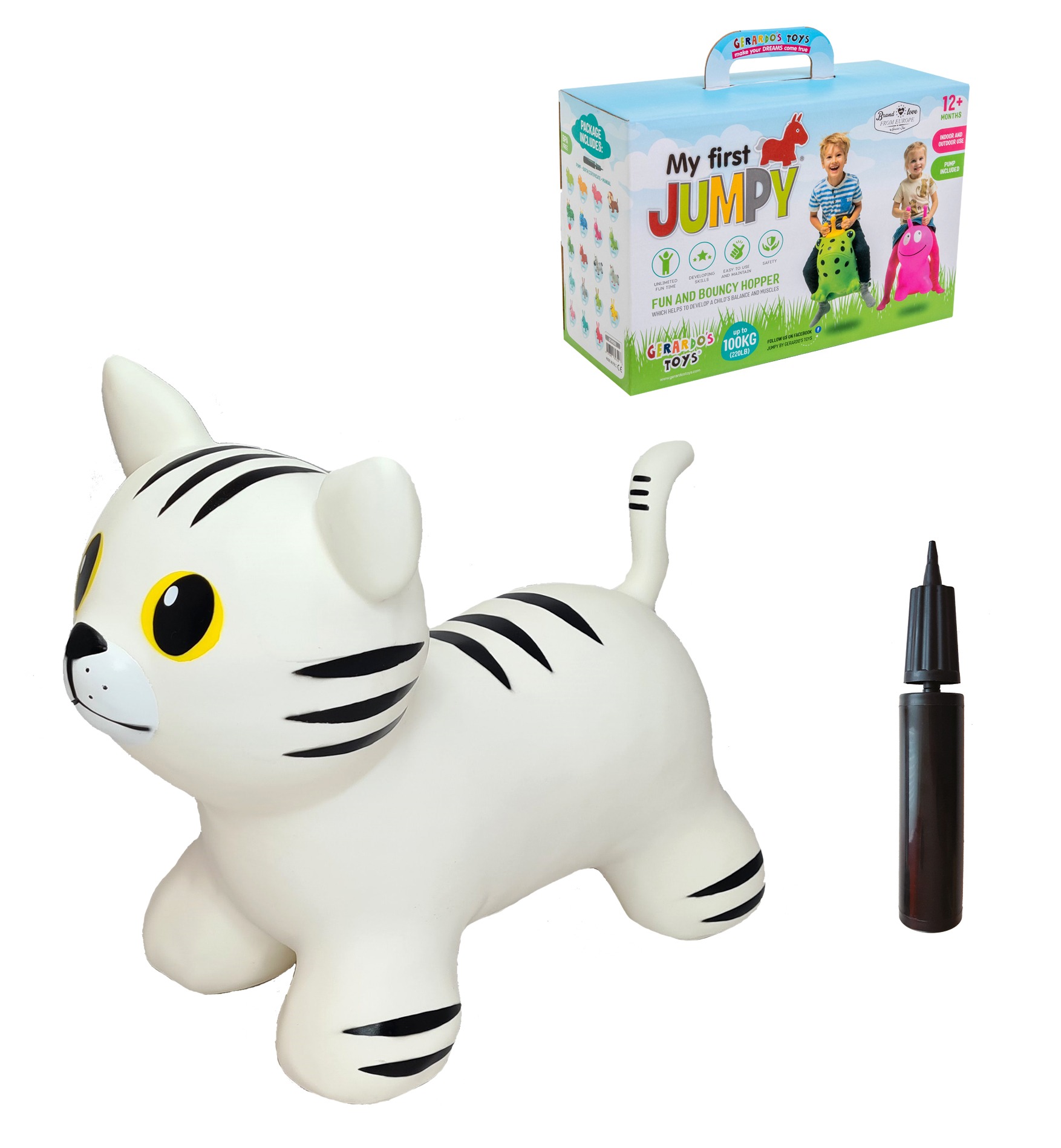 Minu esimene JUMPY - valge kass - Pilt 2