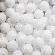 Pehme mänguala pallimere pallid 500 tk - valge - Pilt 2