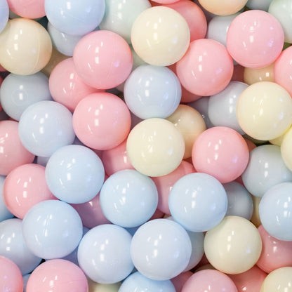 Pehme mänguala pallimere pallid 500 tk - pastell