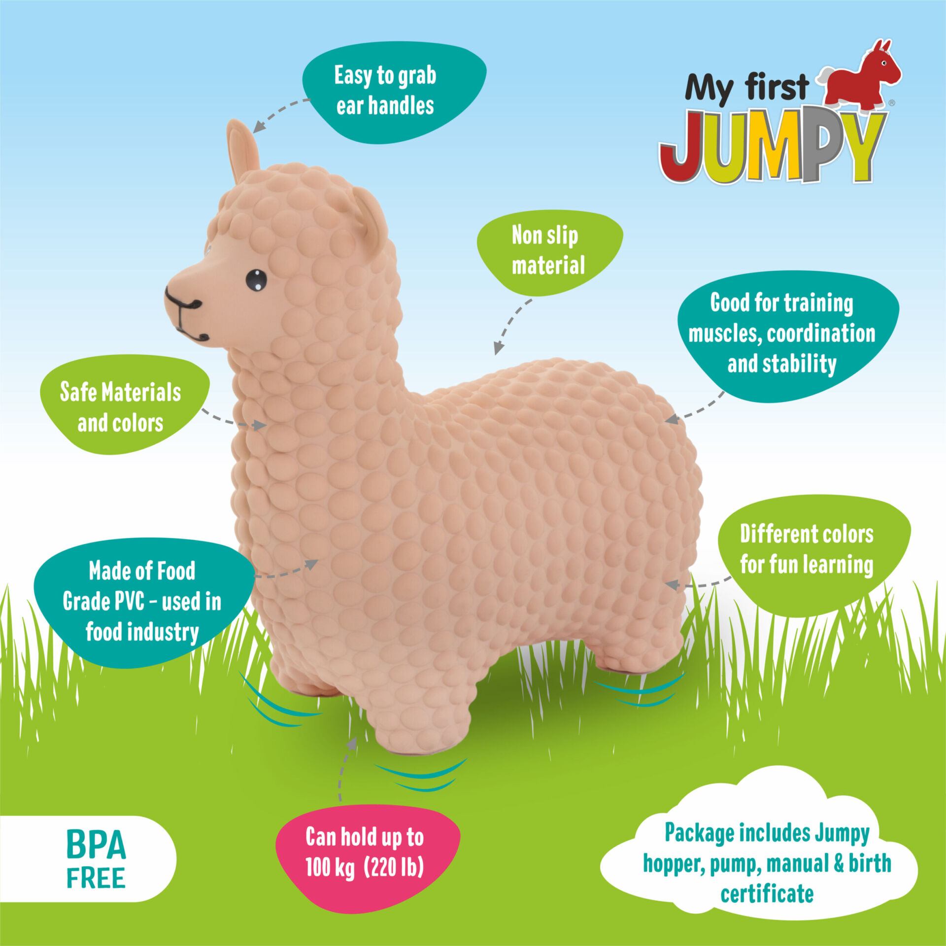 Minu esimene JUMPY - beež alpaka - Pilt 5