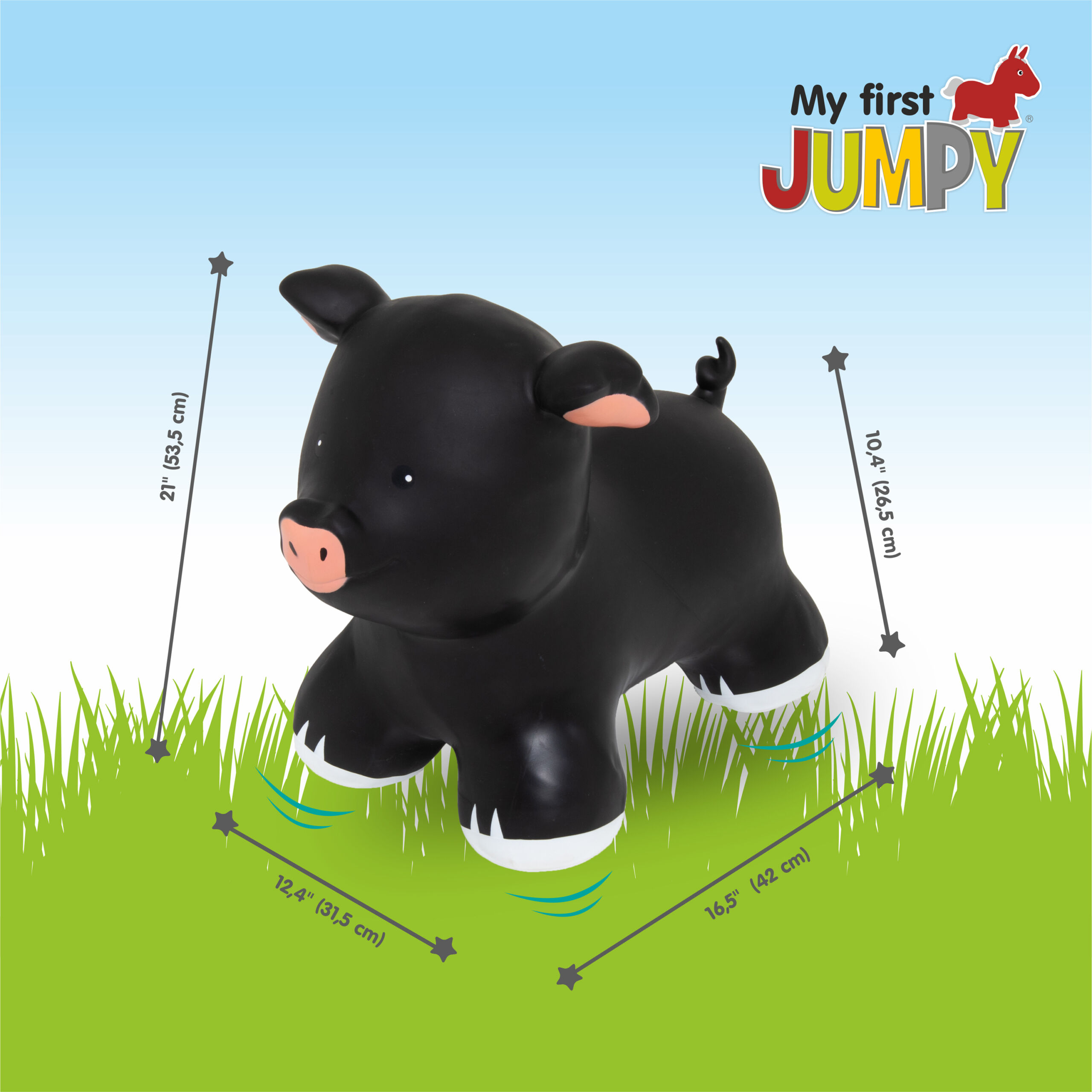 Minu esimene JUMPY - must põrsas - Pilt 3