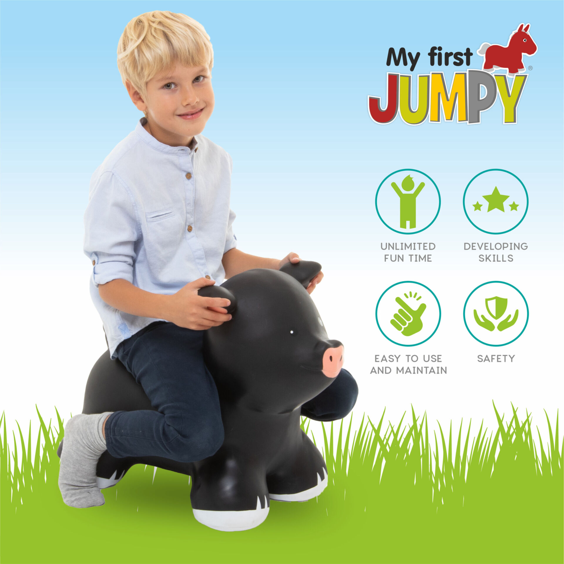 Minu esimene JUMPY - must põrsas - Pilt 2