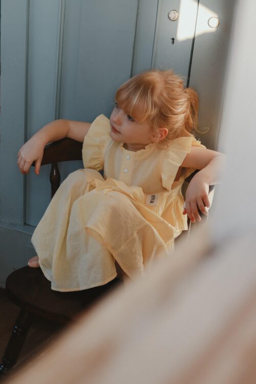 Sisi Children's Dress - Yellow