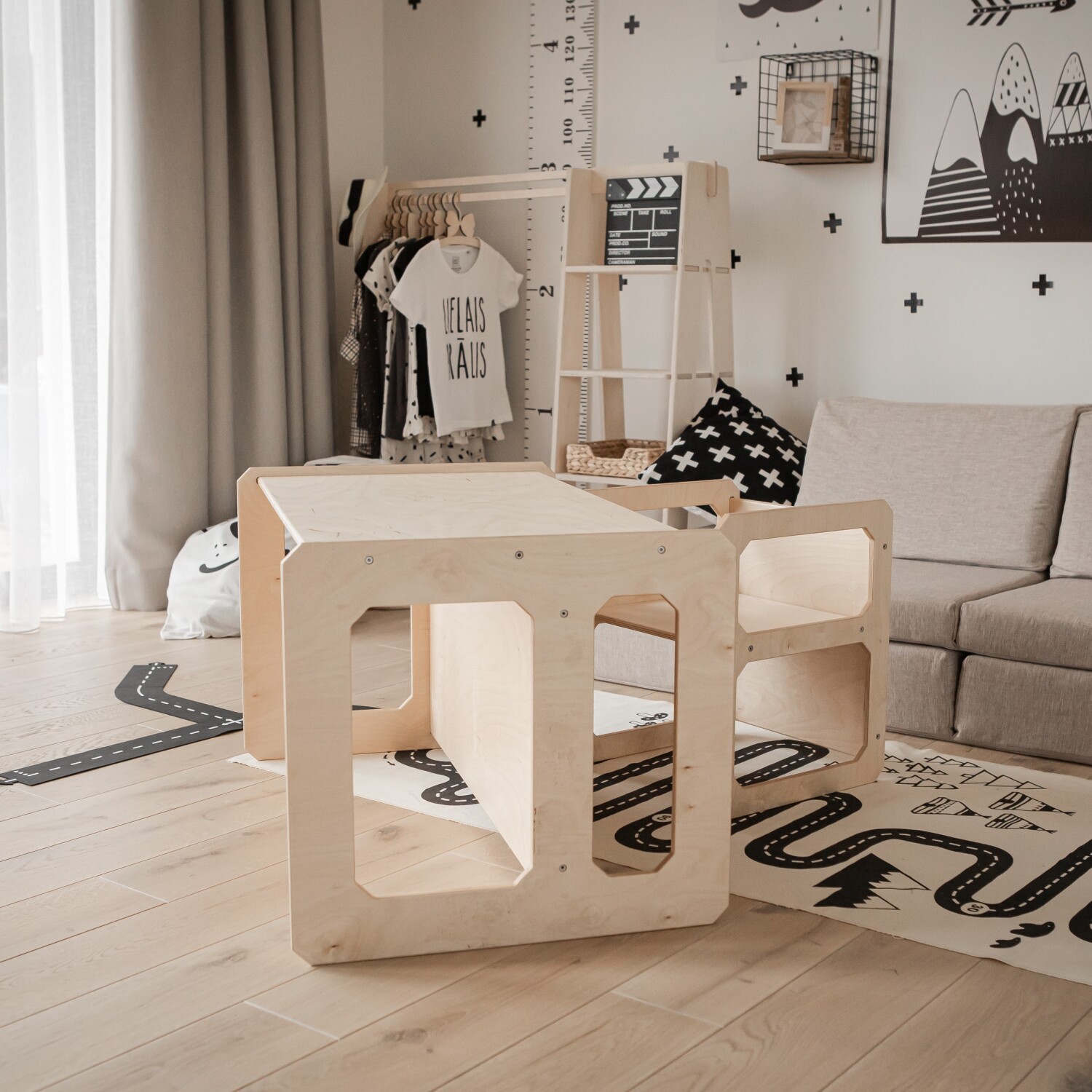 Montessori Weaning laud ja tool komplekt - 1 tooliga - Pilt 10