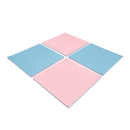 Suured poroloonist puslematid - beebiroosa / beebisinine