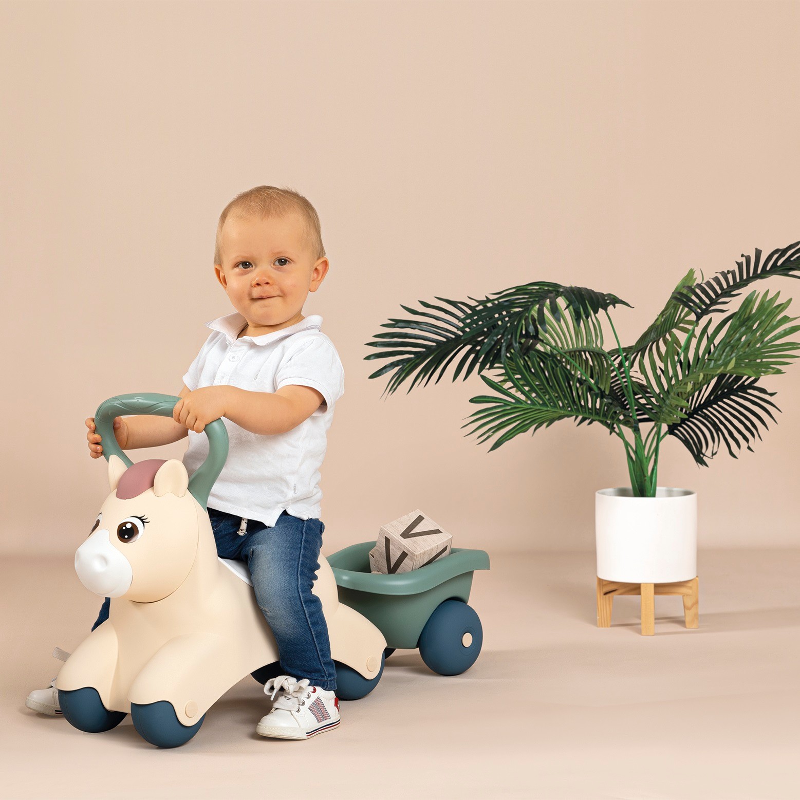 Väike pealeistutav poni haagisega - Pilt 8