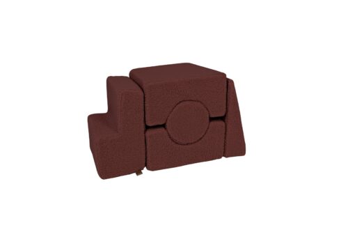 MeowBaby® Bearly kujundite komplekt 5 osaga - pruun