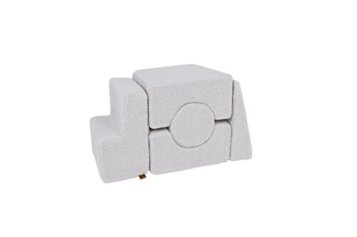 MeowBaby® Bearly kujundite komplekt 5 osaga - valge