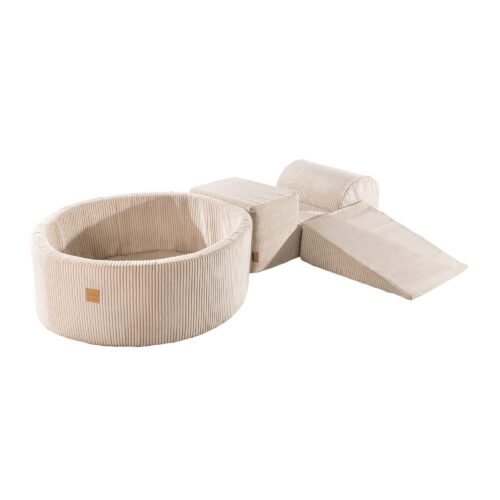 MeowBaby® Play Set with Ball Pool - Ecru, without balls